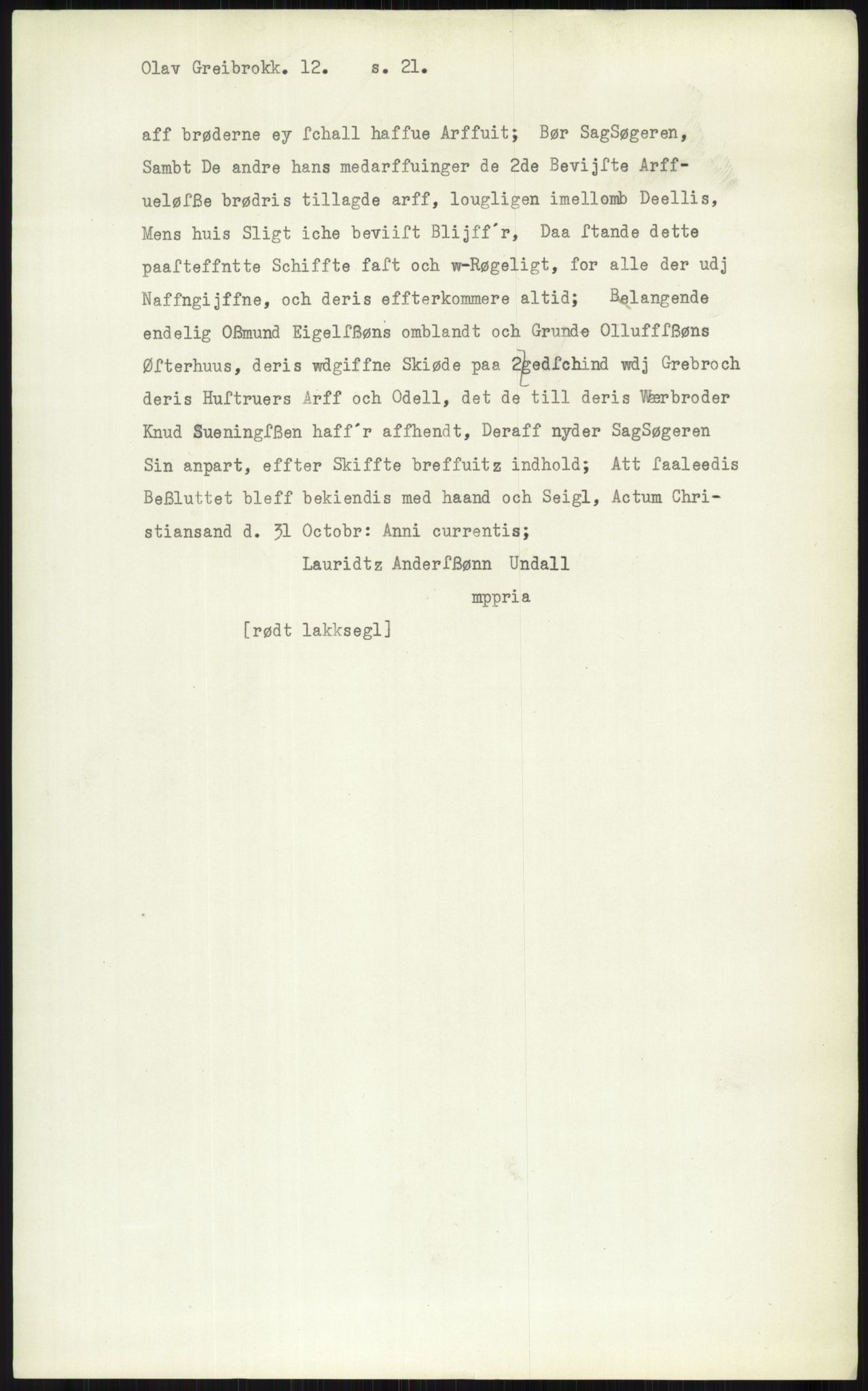 Samlinger til kildeutgivelse, Diplomavskriftsamlingen, AV/RA-EA-4053/H/Ha, p. 929