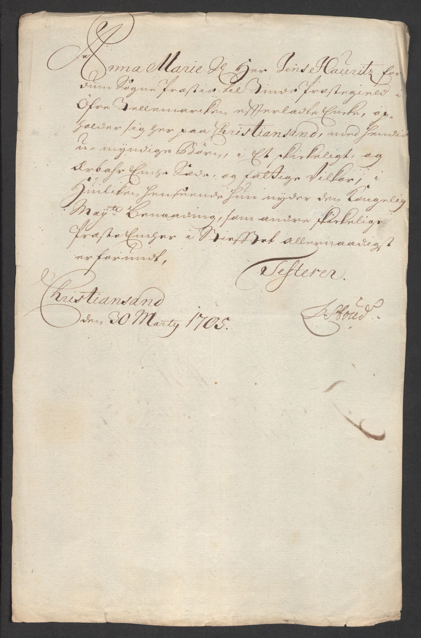 Rentekammeret inntil 1814, Reviderte regnskaper, Fogderegnskap, AV/RA-EA-4092/R36/L2112: Fogderegnskap Øvre og Nedre Telemark og Bamble, 1704, p. 213