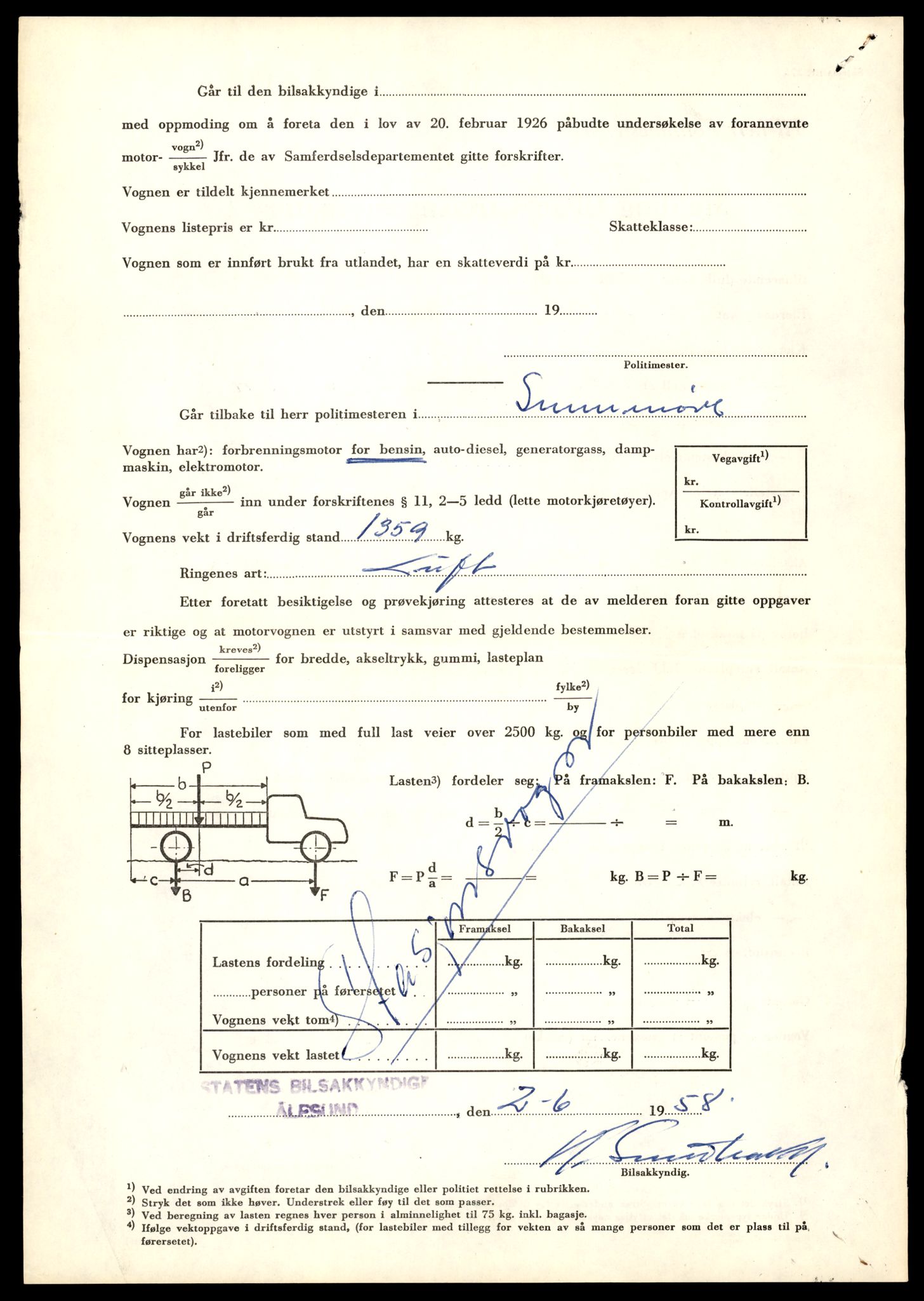 Møre og Romsdal vegkontor - Ålesund trafikkstasjon, AV/SAT-A-4099/F/Fe/L0053: Registreringskort for kjøretøy T 20540 - T 20714, 1927-1998, p. 20