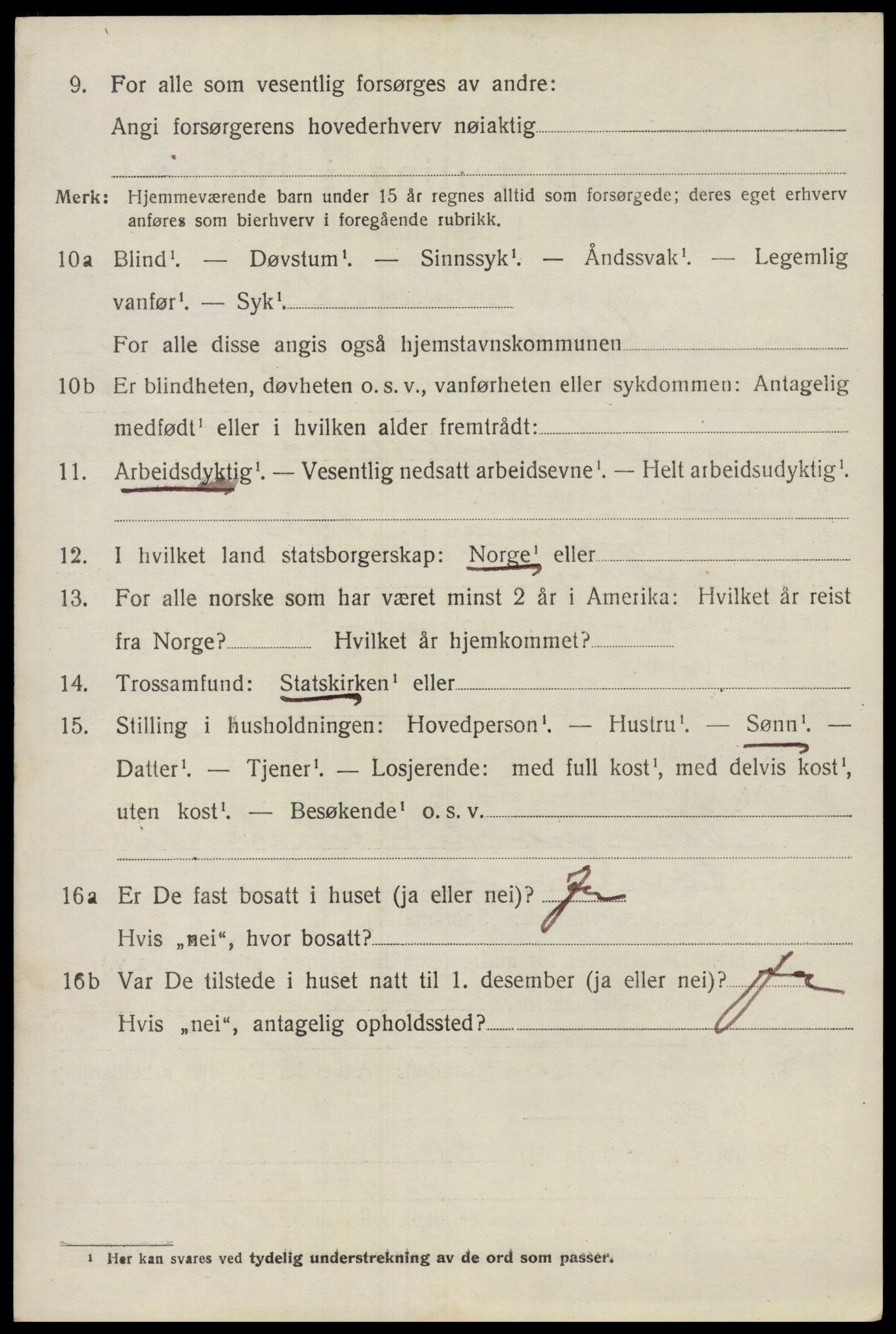 SAO, 1920 census for Onsøy, 1920, p. 8405