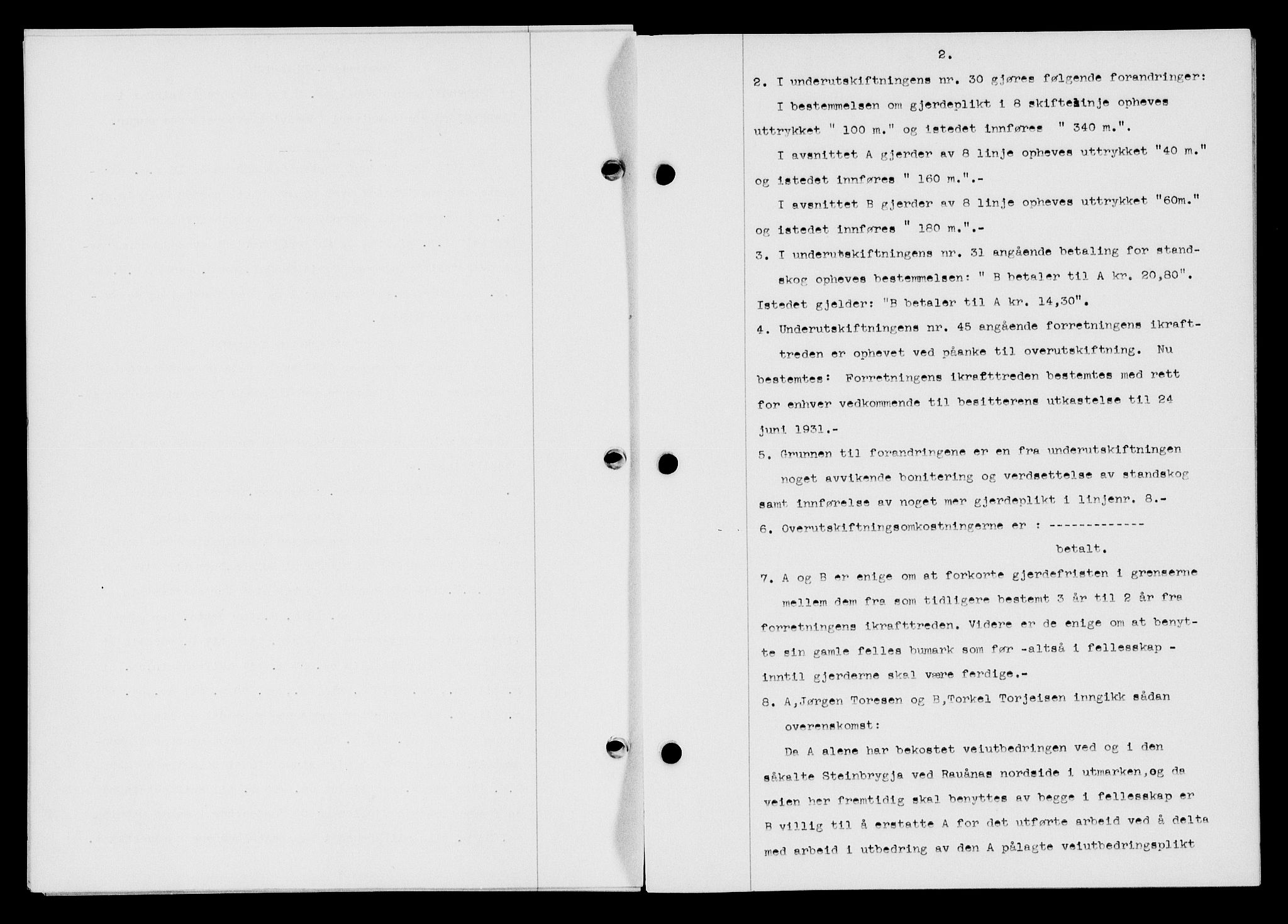 Flekkefjord sorenskriveri, SAK/1221-0001/G/Gb/Gba/L0046: Mortgage book no. 44, 1930-1931, Deed date: 07.07.1931