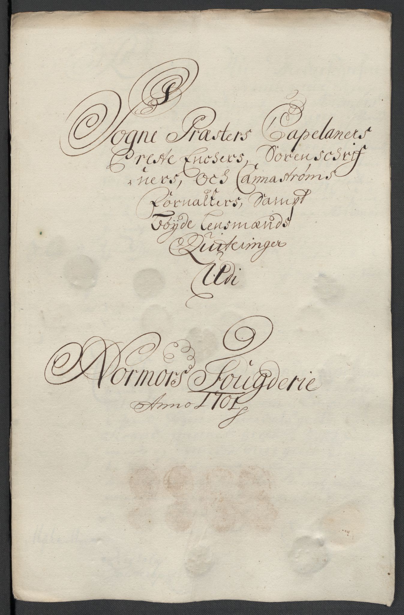 Rentekammeret inntil 1814, Reviderte regnskaper, Fogderegnskap, RA/EA-4092/R56/L3739: Fogderegnskap Nordmøre, 1700-1702, p. 270