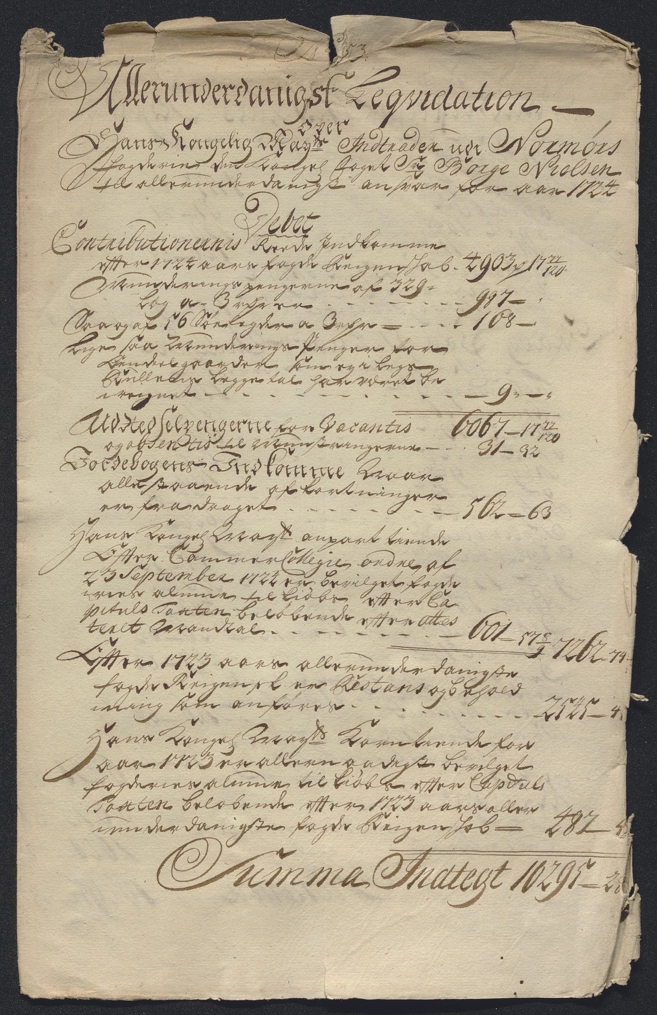 Rentekammeret inntil 1814, Reviderte regnskaper, Fogderegnskap, RA/EA-4092/R56/L3757: Fogderegnskap Nordmøre, 1724, p. 305