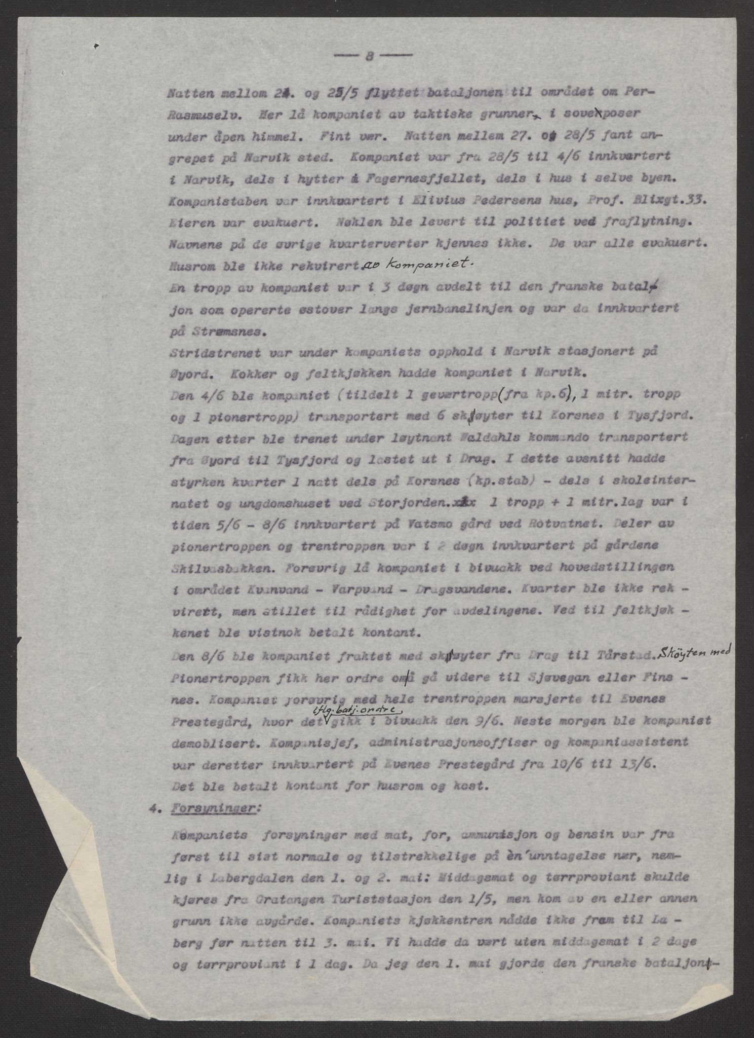 Forsvaret, Forsvarets krigshistoriske avdeling, AV/RA-RAFA-2017/Y/Yb/L0147: II-C-11-622  -  6. Divisjon, 1940, p. 182