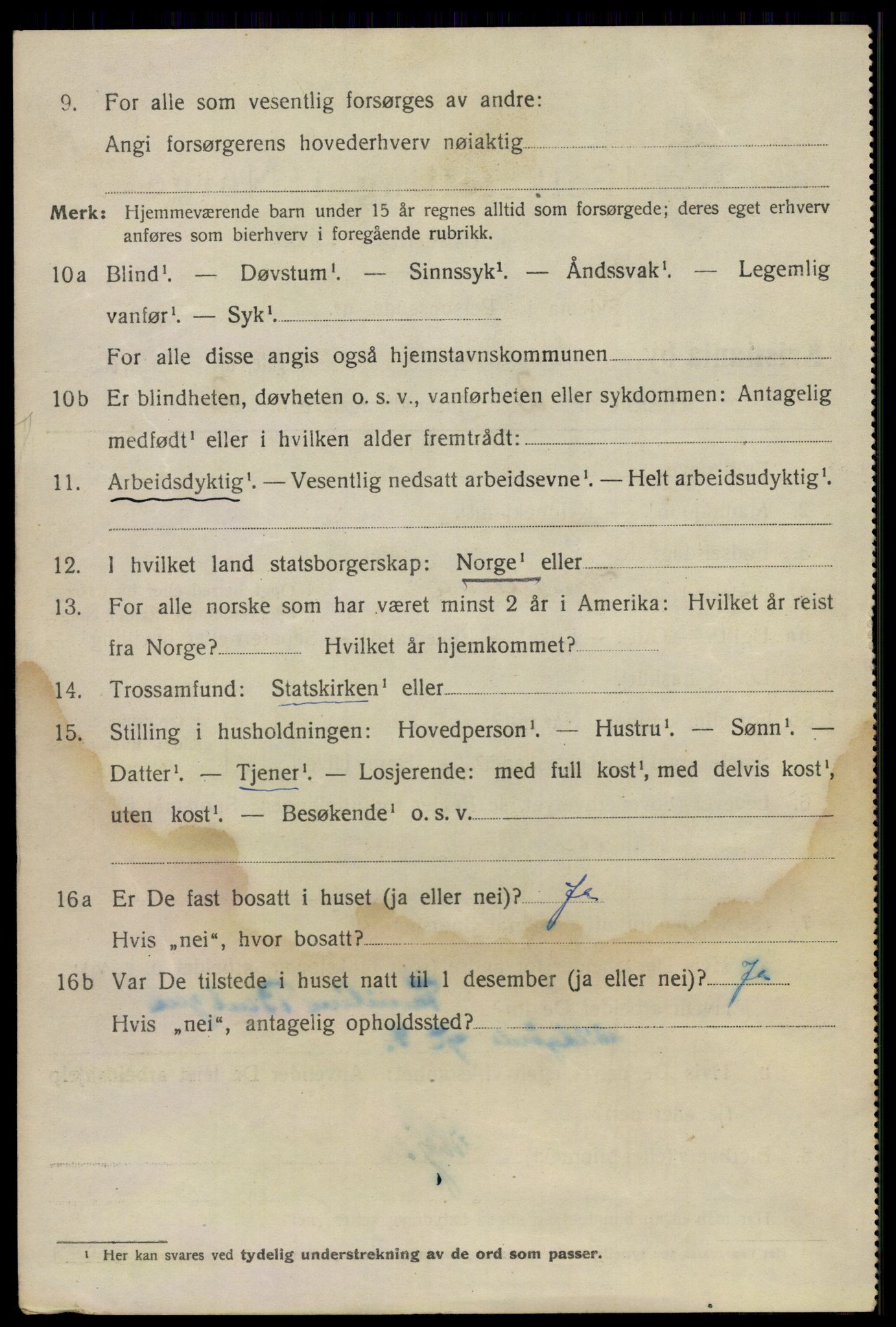 SAO, 1920 census for Kristiania, 1920, p. 137022