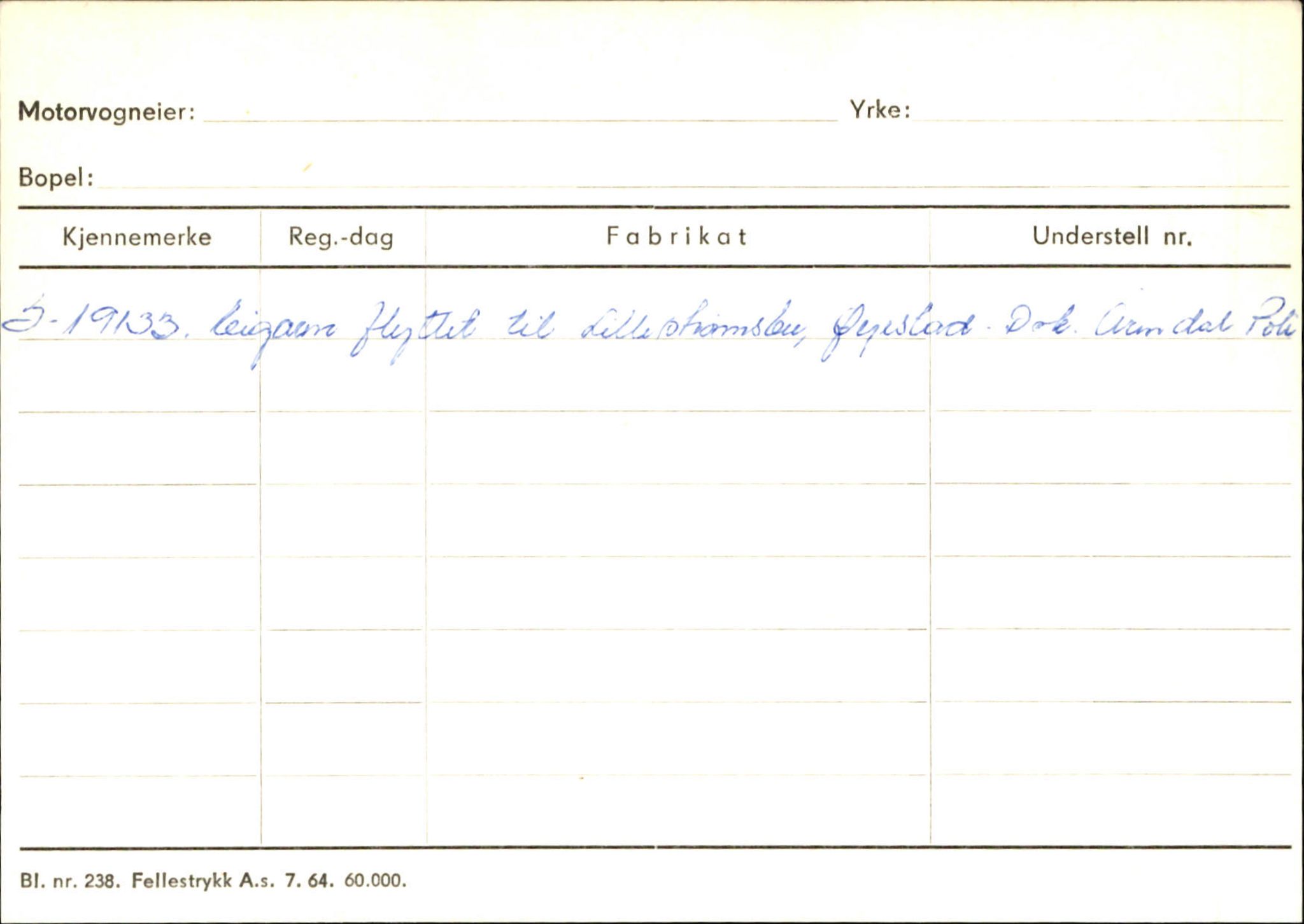 Statens vegvesen, Sogn og Fjordane vegkontor, SAB/A-5301/4/F/L0126: Eigarregister Fjaler M-Å. Leikanger A-Å, 1945-1975, p. 1135