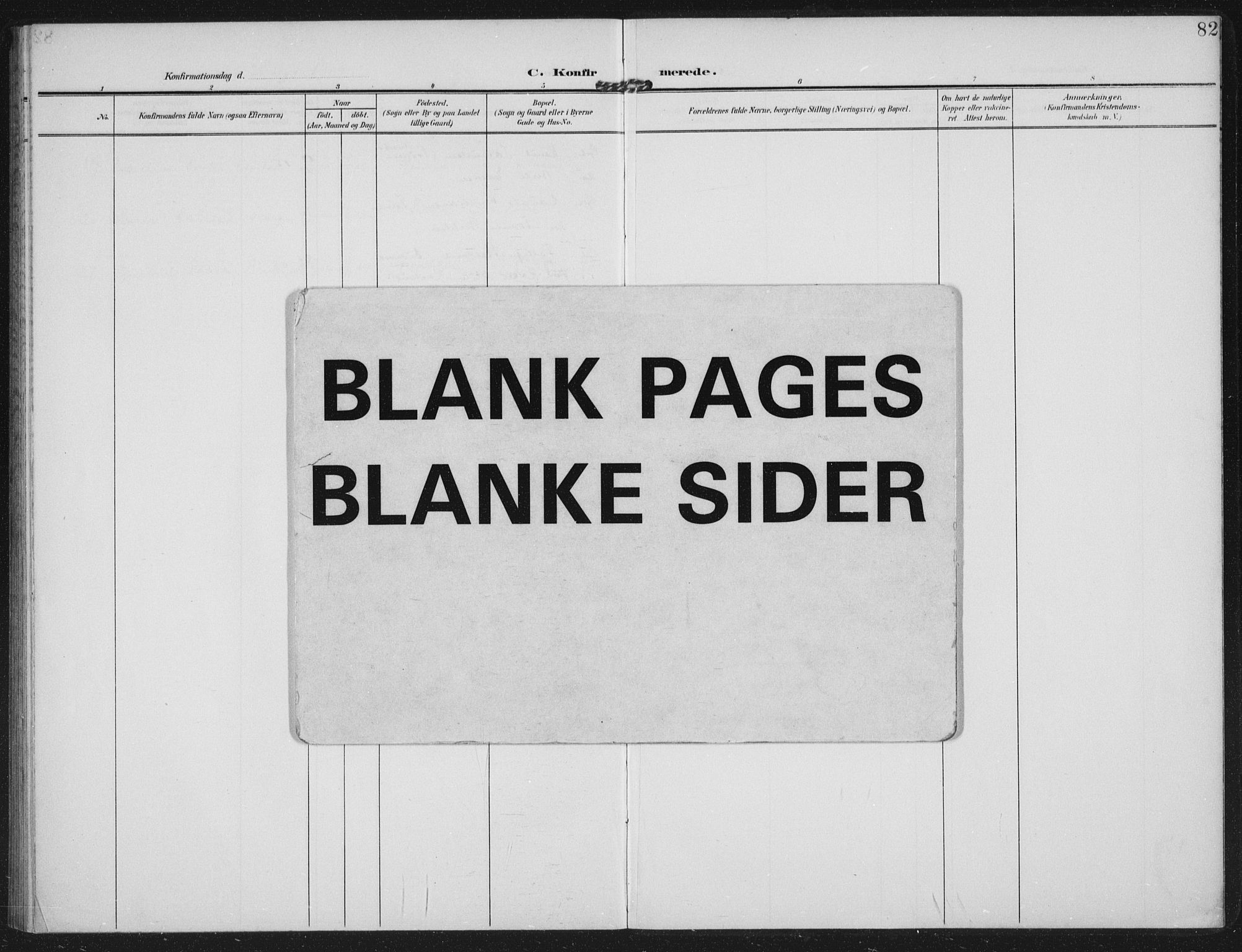 Hetland sokneprestkontor, AV/SAST-A-101826/30/30BA: Parish register (official) no. A 14, 1905-1919, p. 82