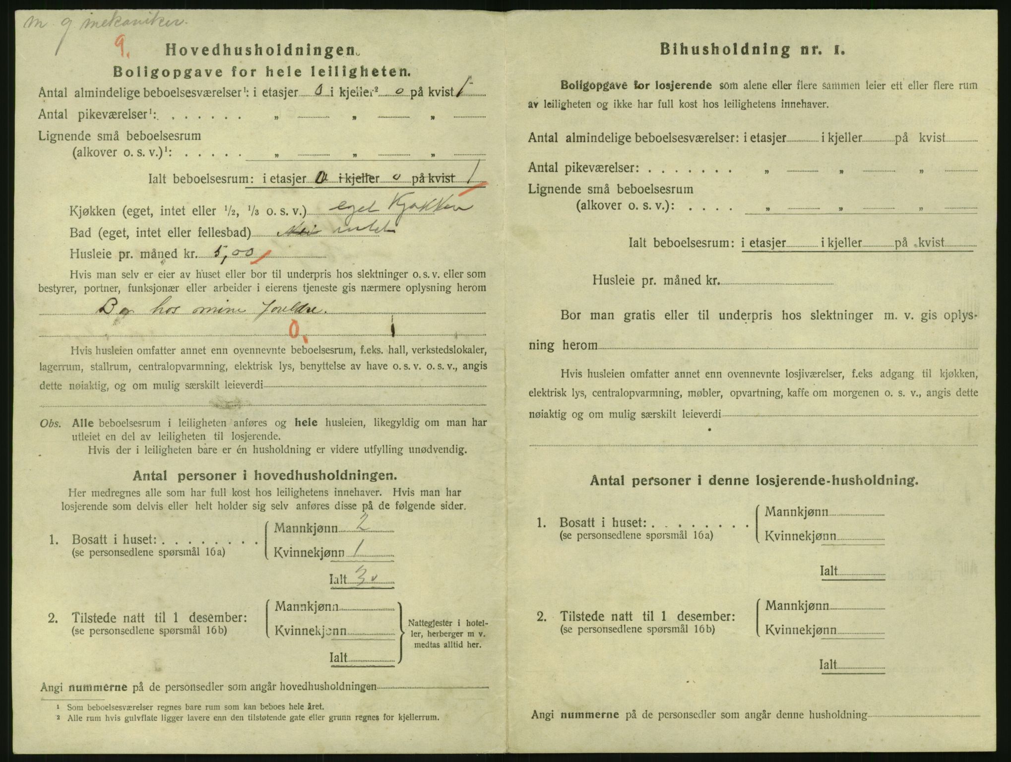 SAK, 1920 census for Risør, 1920, p. 1754