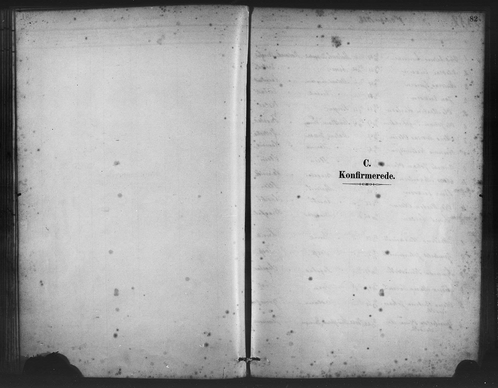 Alversund Sokneprestembete, SAB/A-73901/H/Ha/Haa/Haac/L0001: Parish register (official) no. C 1, 1882-1900, p. 82