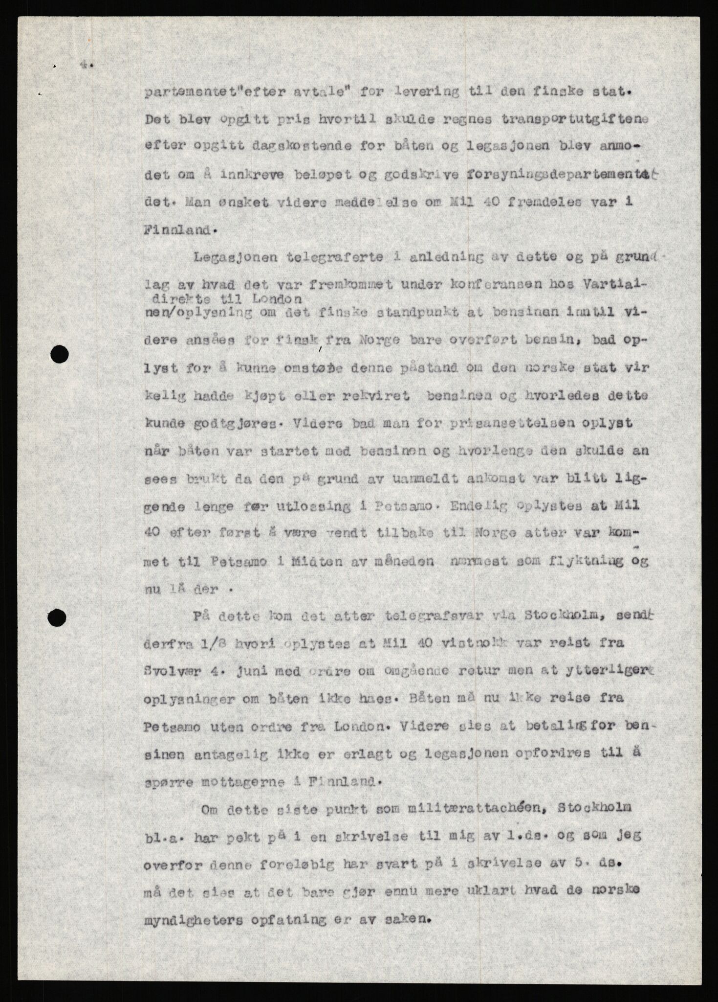 Forsvaret, Forsvarets krigshistoriske avdeling, AV/RA-RAFA-2017/Y/Ya/L0006: II-C-11-11,2 - Utenriksdepartementet.  Legasjonen i Helsingfors., 1940-1946, p. 178