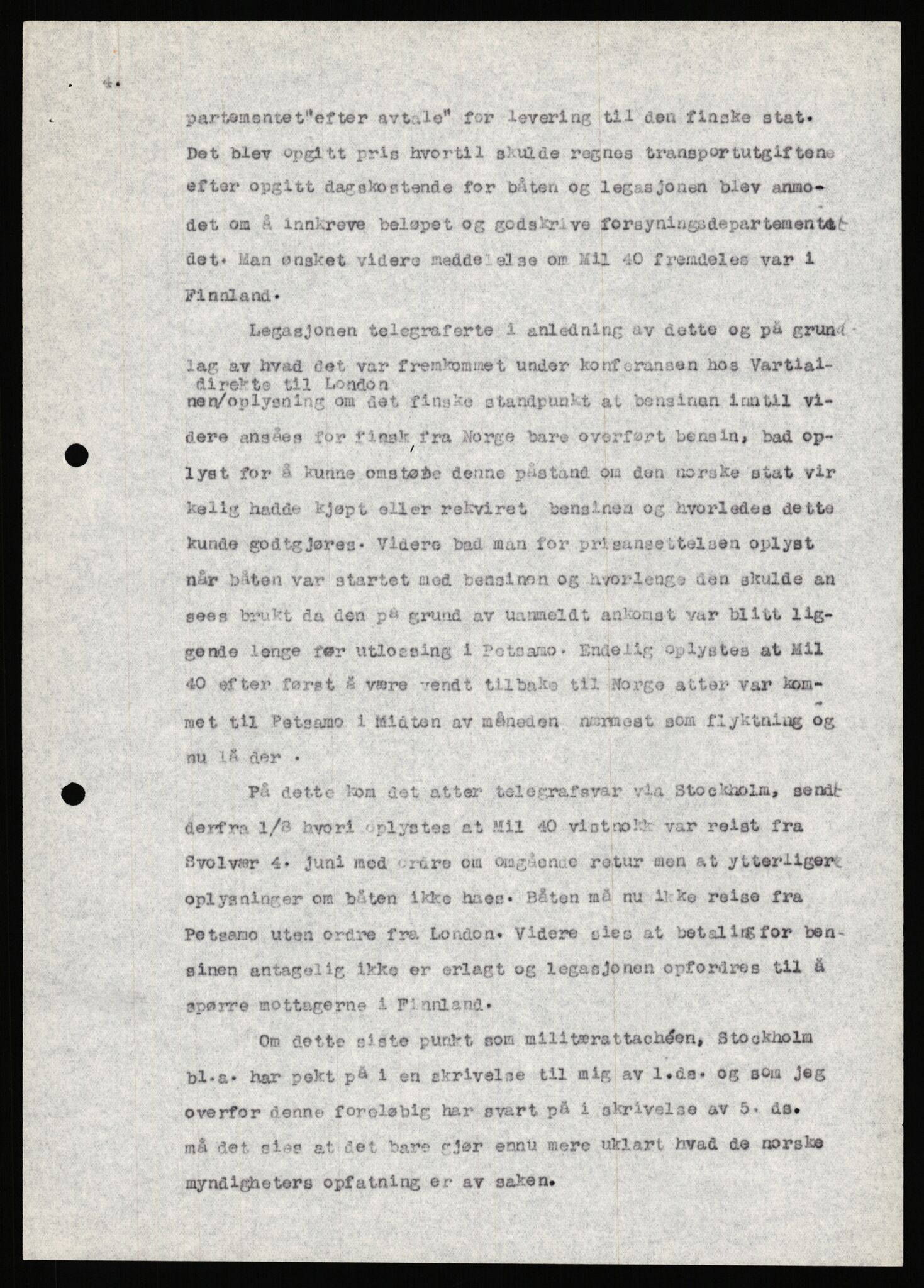 Forsvaret, Forsvarets krigshistoriske avdeling, RA/RAFA-2017/Y/Ya/L0006: II-C-11-11,2 - Utenriksdepartementet.  Legasjonen i Helsingfors., 1940-1946, p. 178