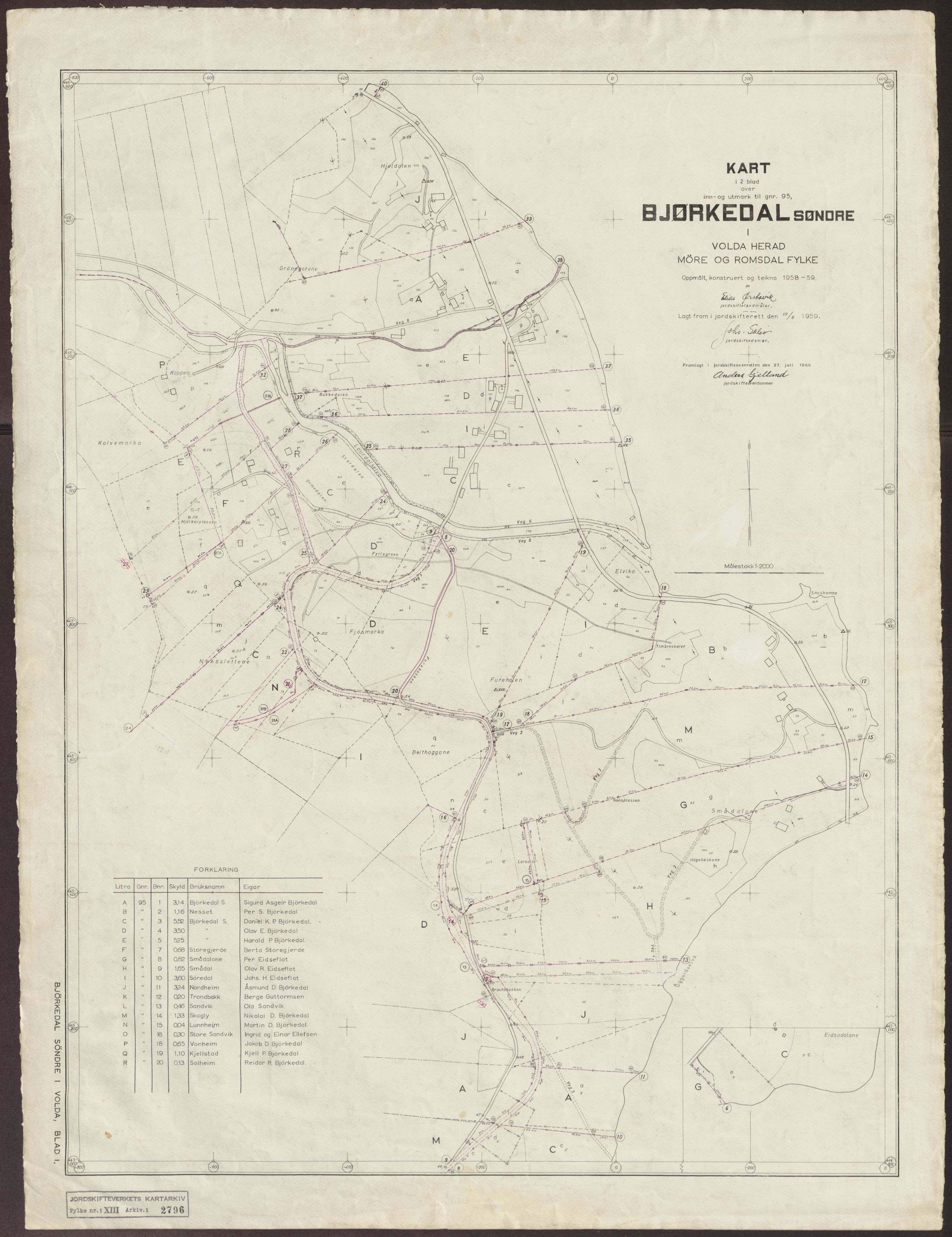 Jordskifteverkets kartarkiv, RA/S-3929/T, 1859-1988, p. 3516