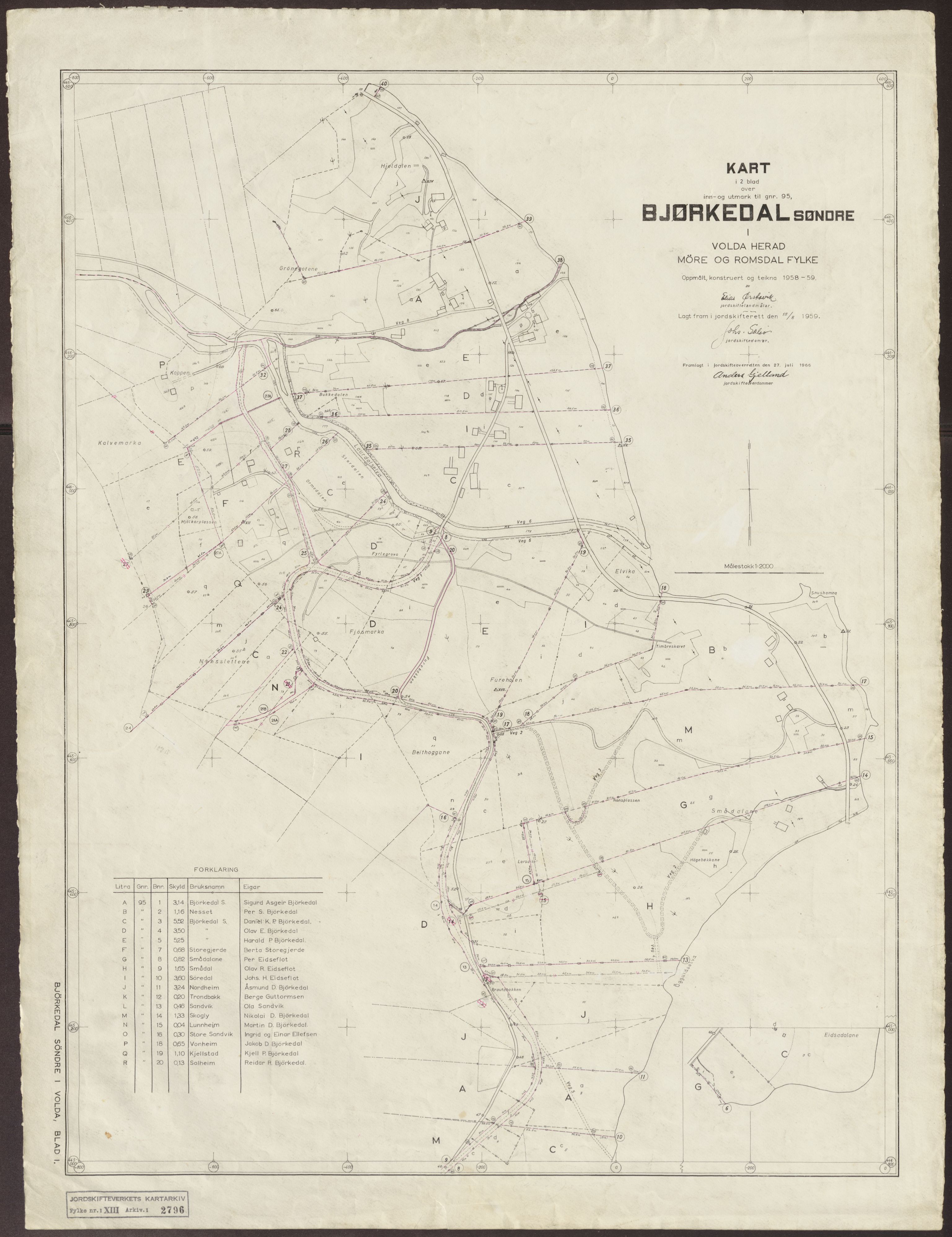 Jordskifteverkets kartarkiv, AV/RA-S-3929/T, 1859-1988, p. 3516