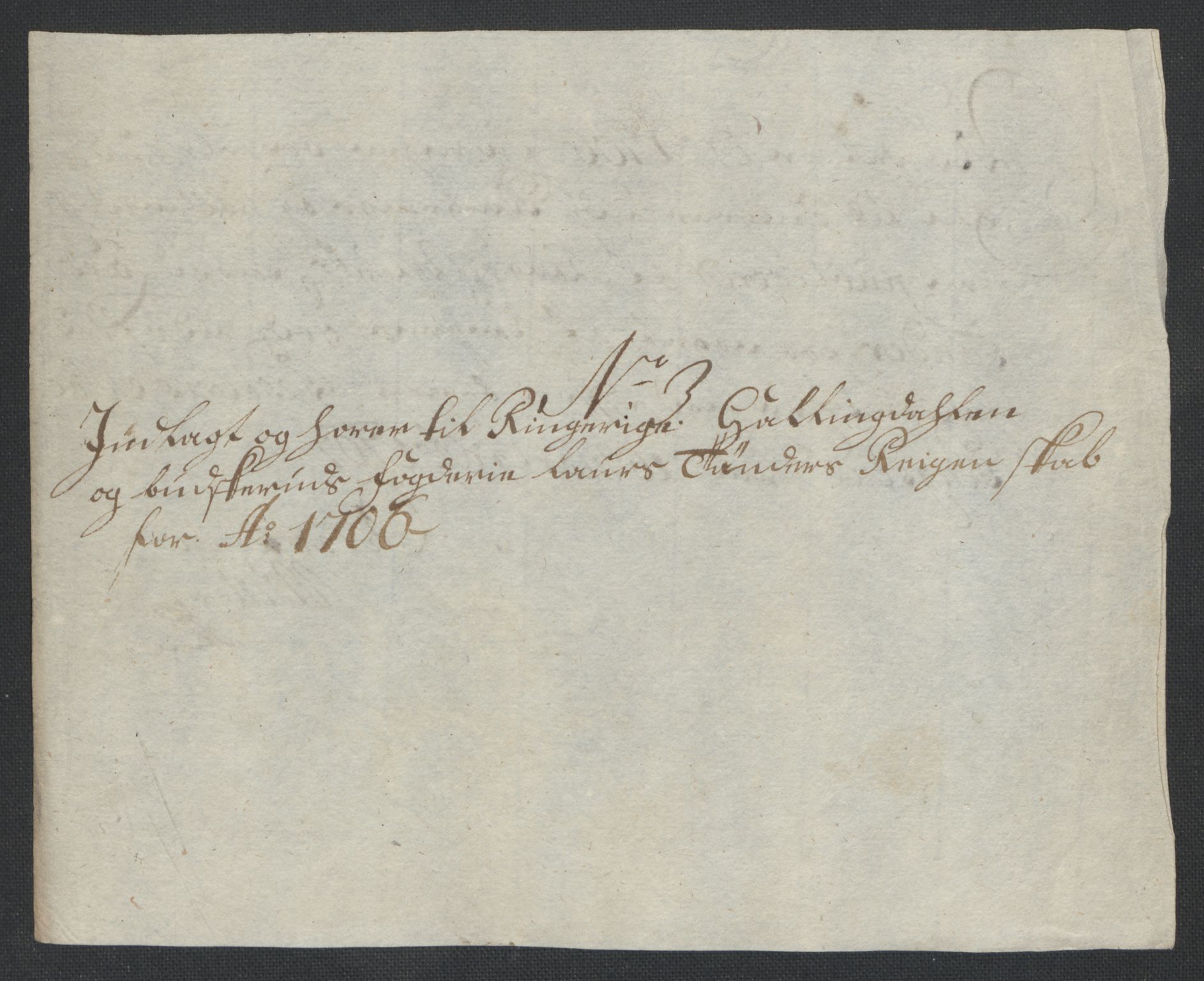 Rentekammeret inntil 1814, Reviderte regnskaper, Fogderegnskap, AV/RA-EA-4092/R22/L1465: Fogderegnskap Ringerike, Hallingdal og Buskerud, 1706, p. 170