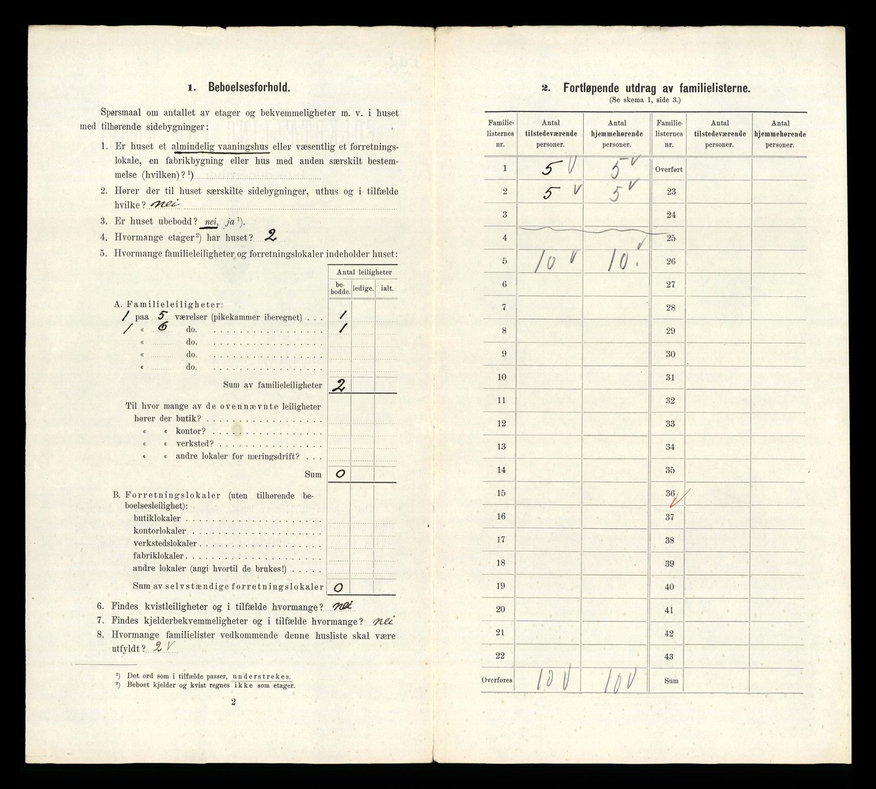 RA, 1910 census for Kristiania, 1910, p. 31694