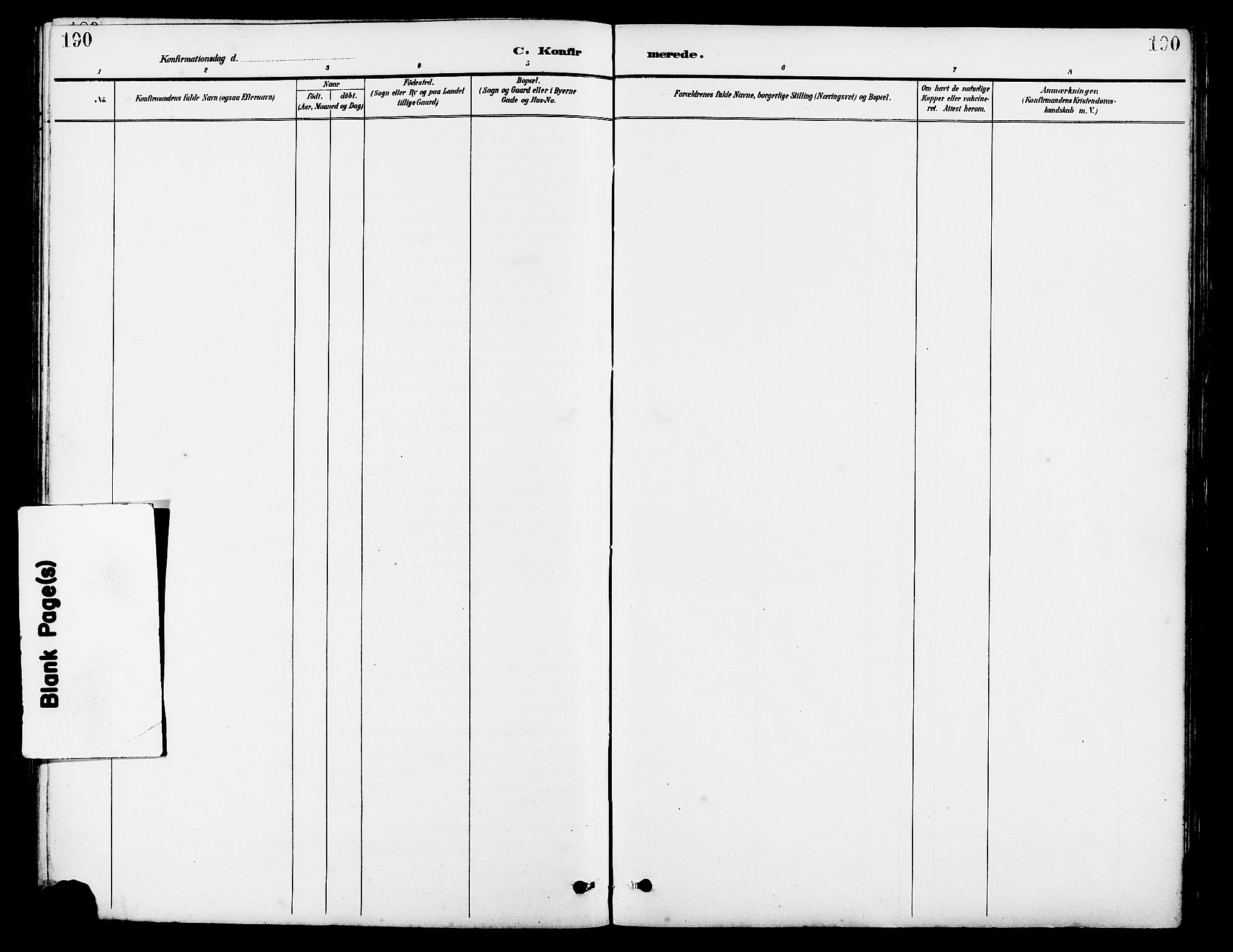 Lye sokneprestkontor, AV/SAST-A-101794/001/30BB/L0007: Parish register (copy) no. B 8, 1889-1909, p. 190