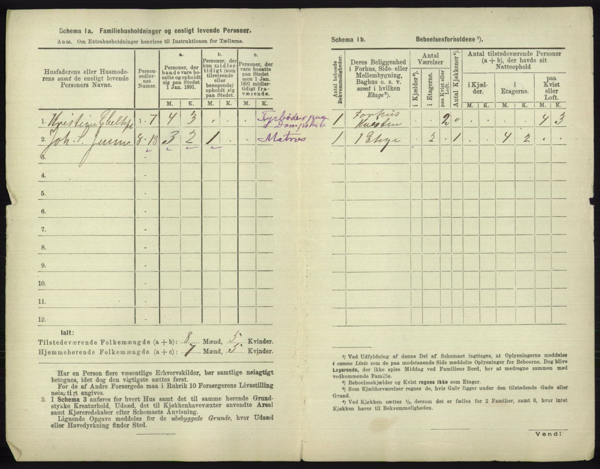 RA, 1891 census for 2003 Vadsø, 1891, p. 764