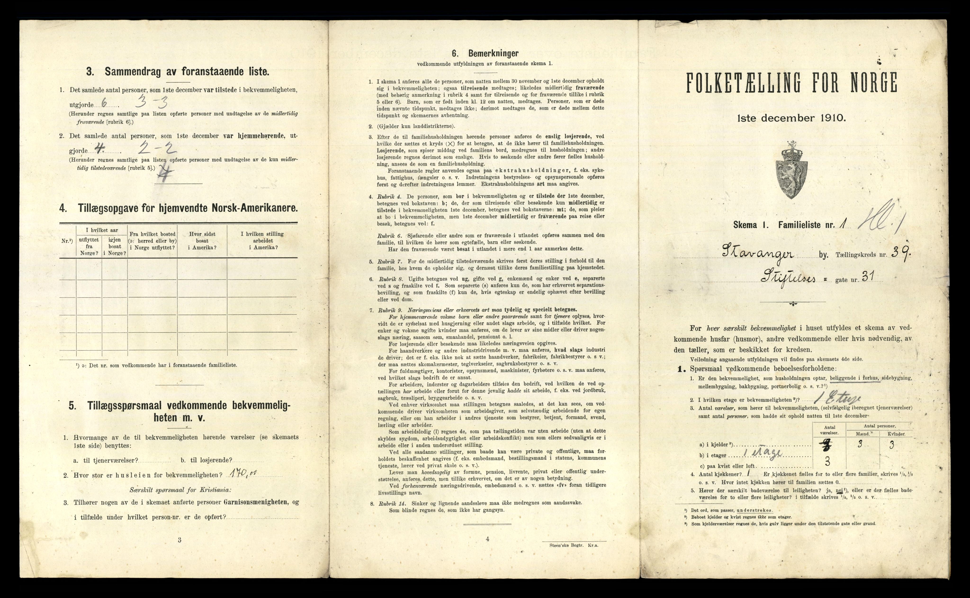 RA, 1910 census for Stavanger, 1910, p. 25628