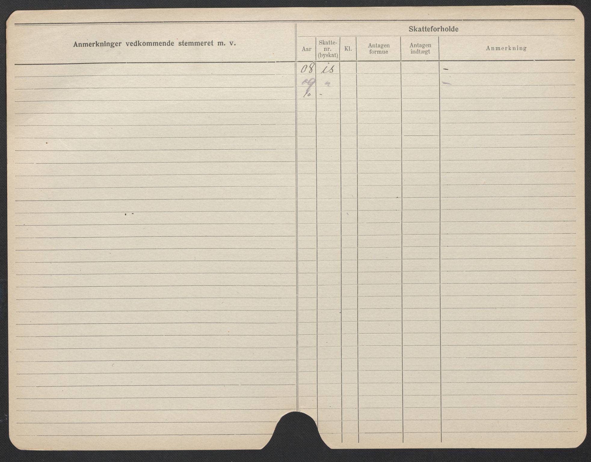 Oslo folkeregister, Registerkort, AV/SAO-A-11715/F/Fa/Fac/L0022: Kvinner, 1906-1914, p. 1027b