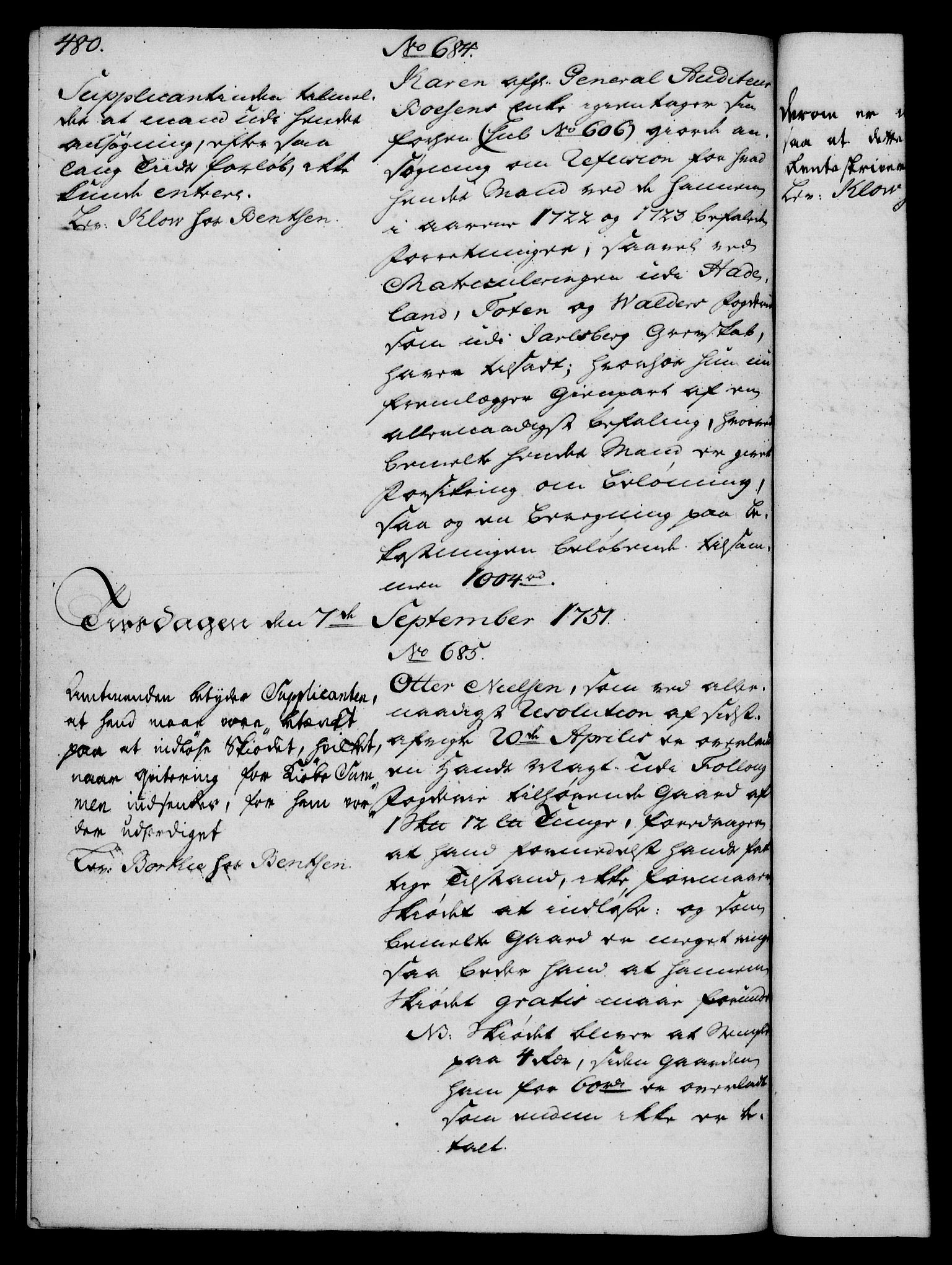 Rentekammeret, Kammerkanselliet, RA/EA-3111/G/Gh/Gha/L0030: Norsk ekstraktmemorialprotokoll (merket RK 53.75), 1749-1751, p. 480