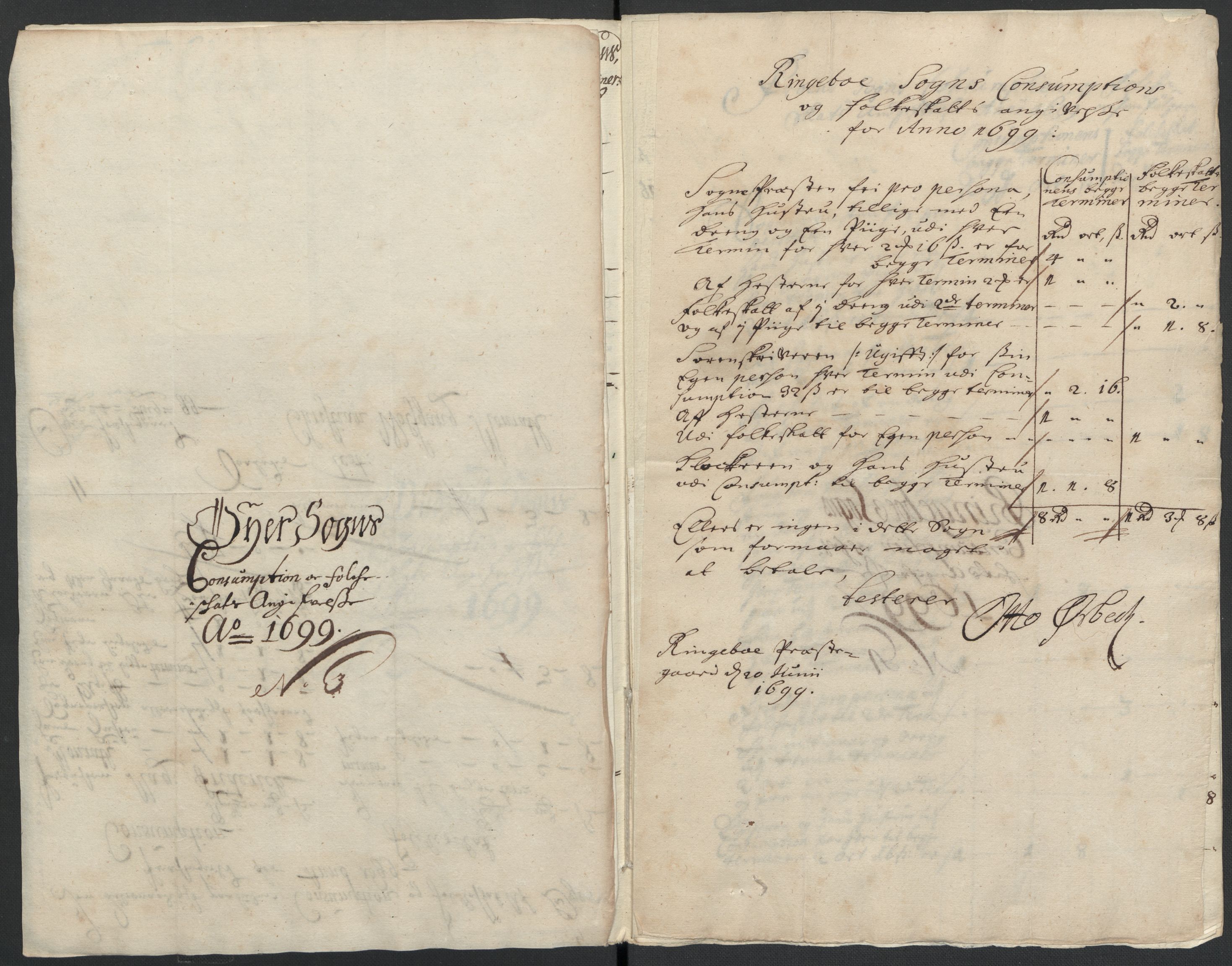 Rentekammeret inntil 1814, Reviderte regnskaper, Fogderegnskap, AV/RA-EA-4092/R17/L1172: Fogderegnskap Gudbrandsdal, 1699, p. 171