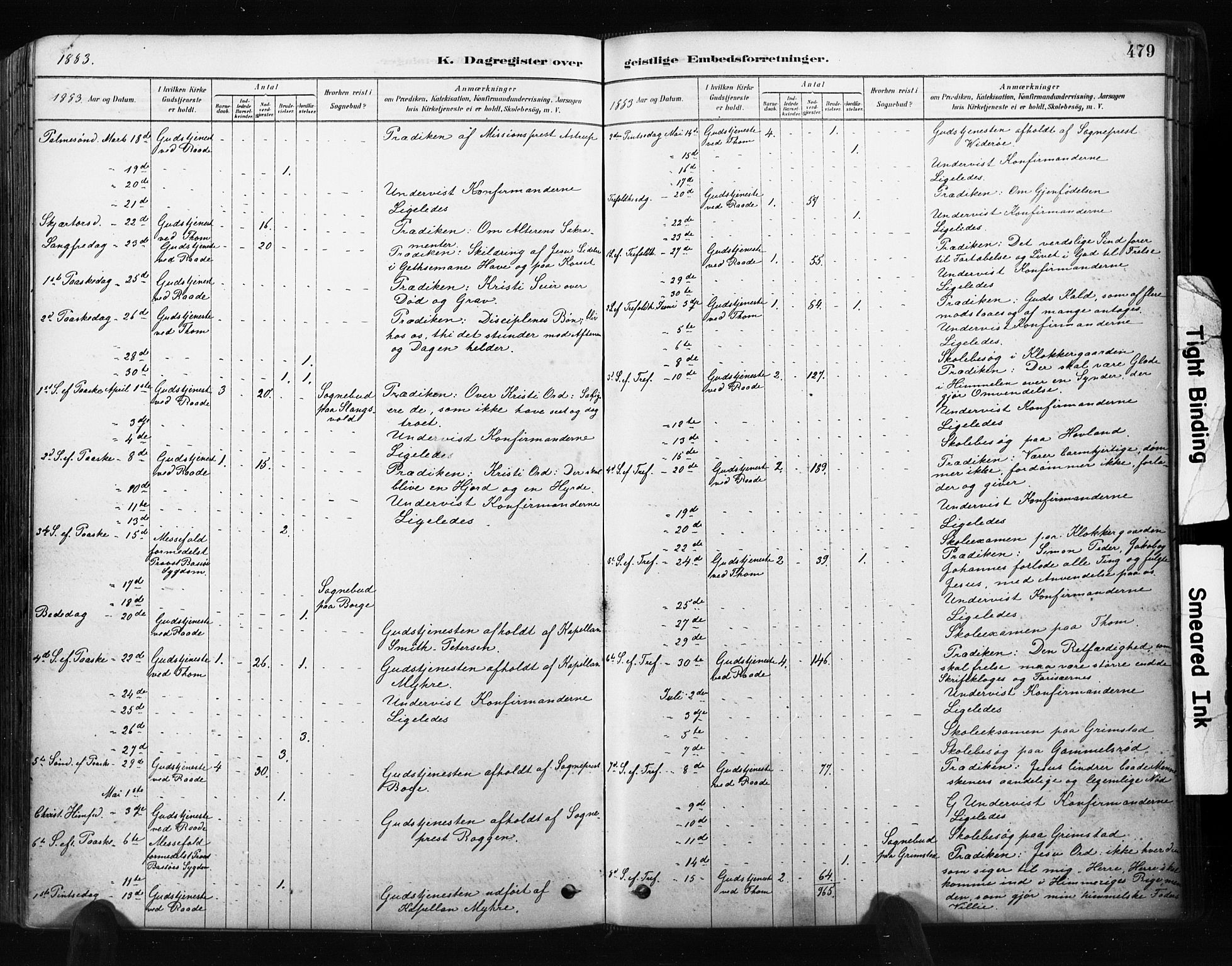 Råde prestekontor kirkebøker, AV/SAO-A-2009/F/Fa/L0007: Parish register (official) no. 7, 1878-1902, p. 479