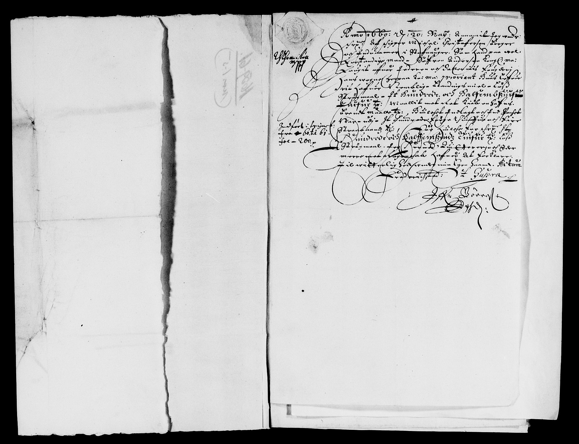 Rentekammeret inntil 1814, Reviderte regnskaper, Lensregnskaper, AV/RA-EA-5023/R/Rb/Rbs/L0041: Stavanger len, 1658-1660