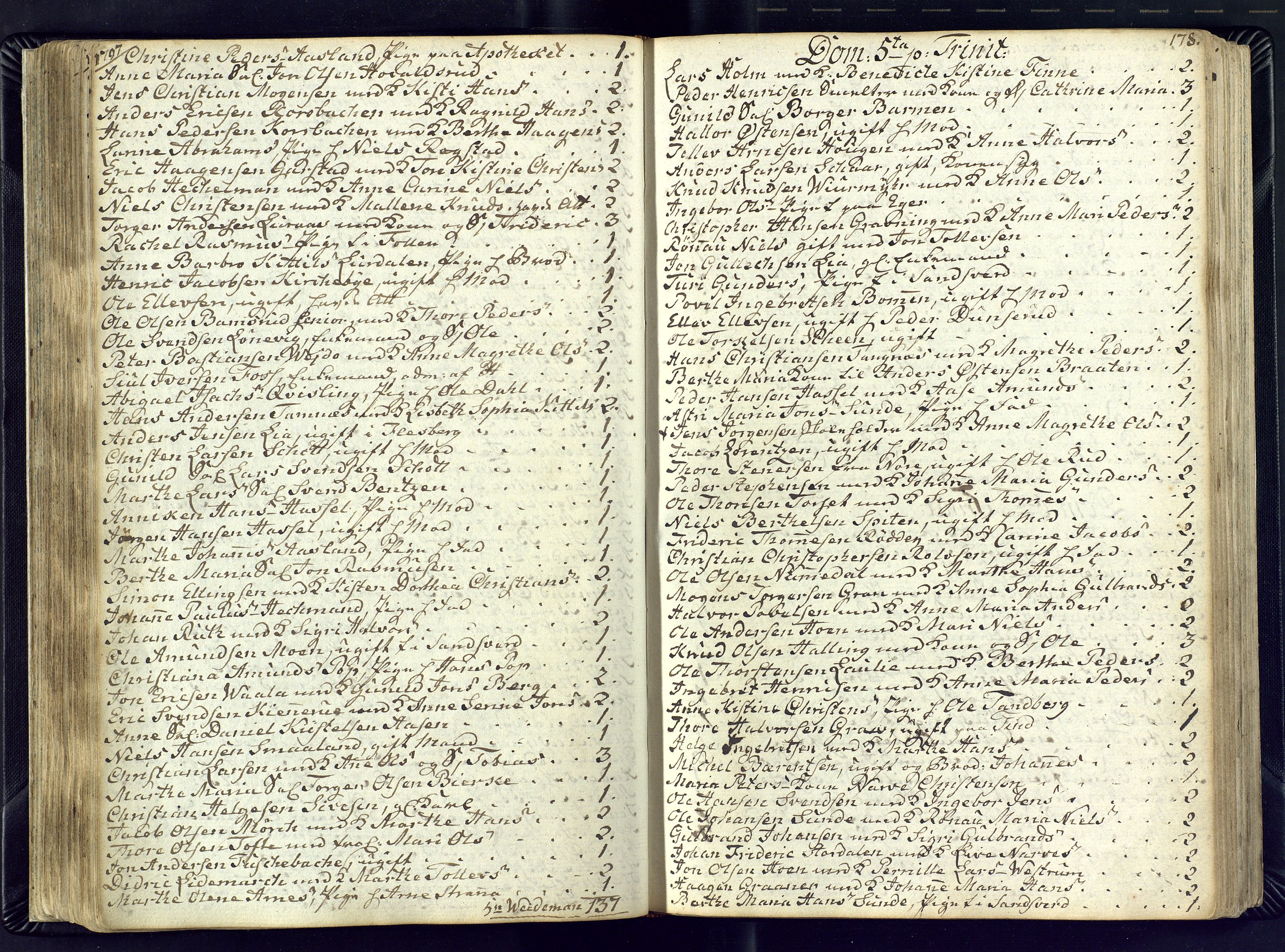 Kongsberg kirkebøker, SAKO/A-22/M/Ma/L0012: Communicants register no. 12, 1794-1800, p. 178