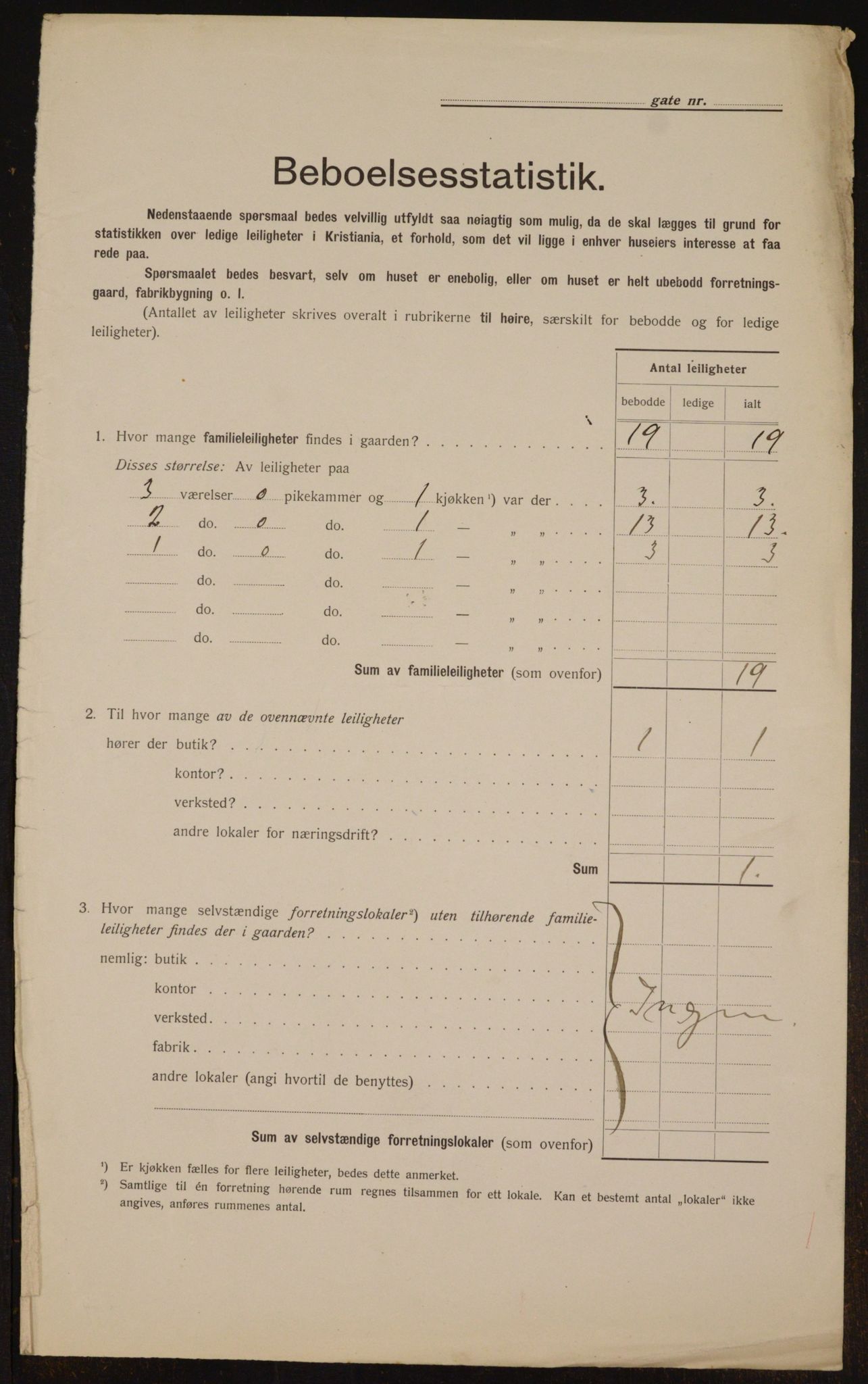 OBA, Municipal Census 1912 for Kristiania, 1912, p. 93539