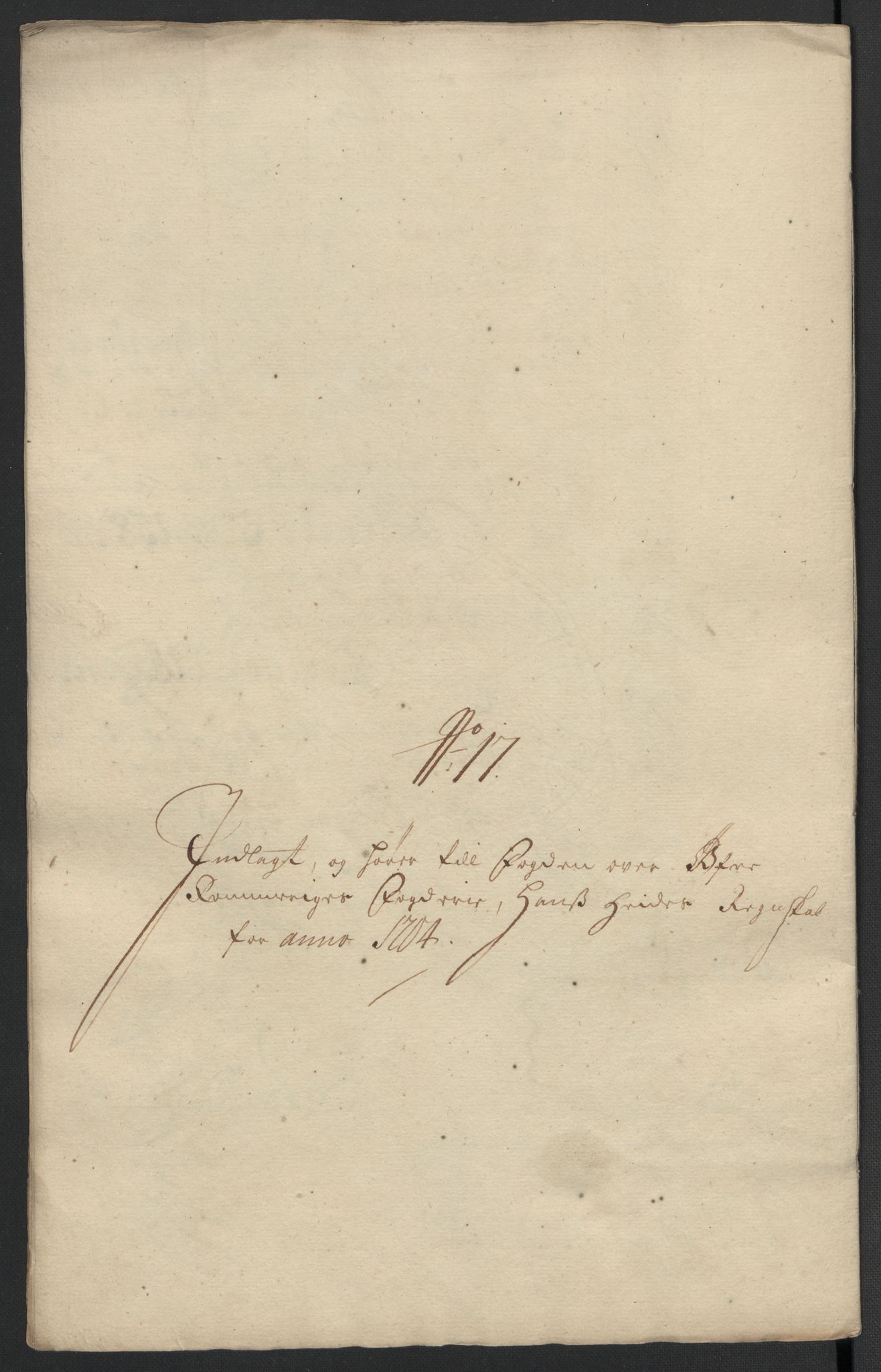 Rentekammeret inntil 1814, Reviderte regnskaper, Fogderegnskap, RA/EA-4092/R12/L0717: Fogderegnskap Øvre Romerike, 1704-1705, p. 203