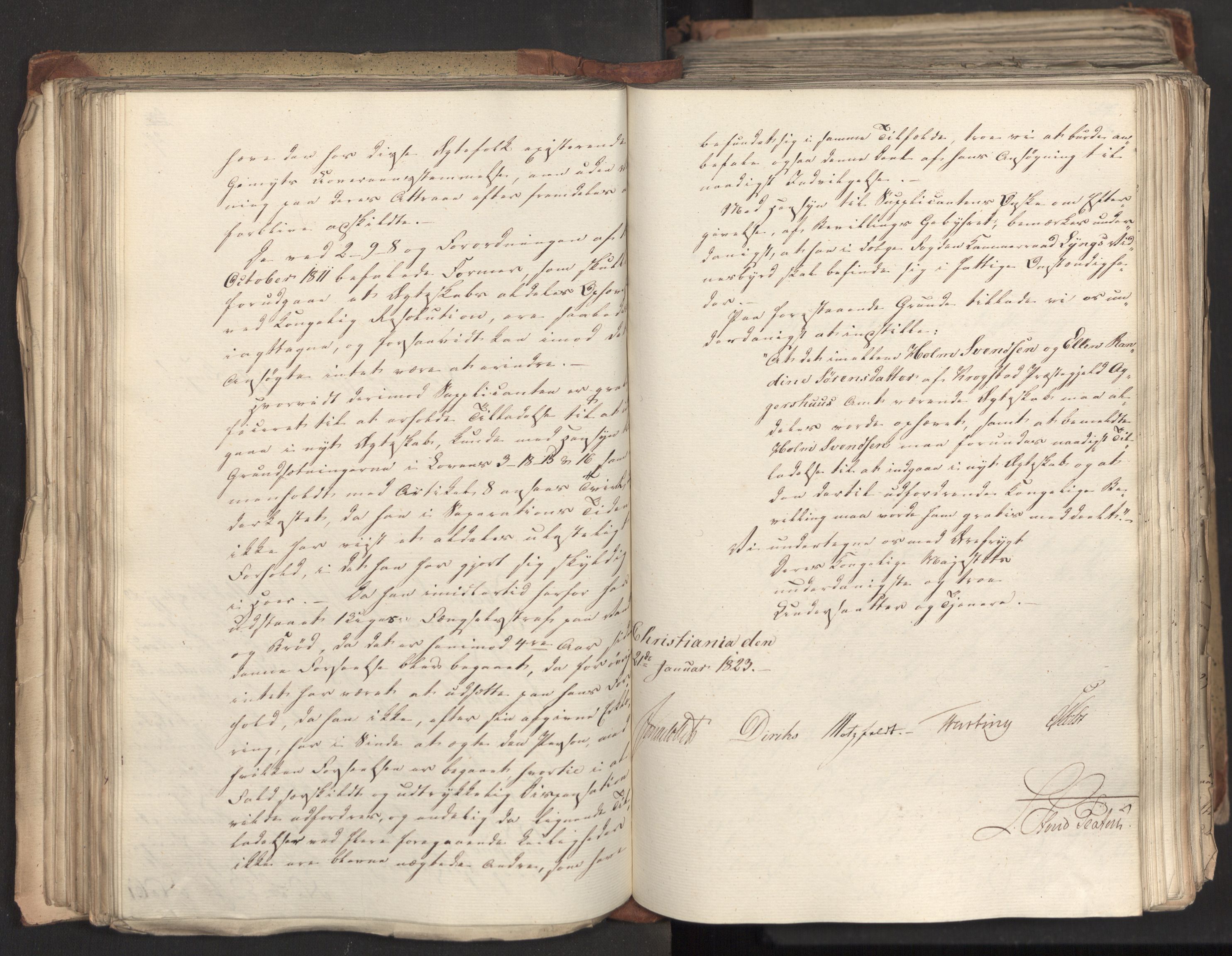Statsrådsavdelingen i Stockholm, AV/RA-S-1003/D/Da/L0033: Regjeringsinnstillinger nr. 1-274, 1823, p. 160