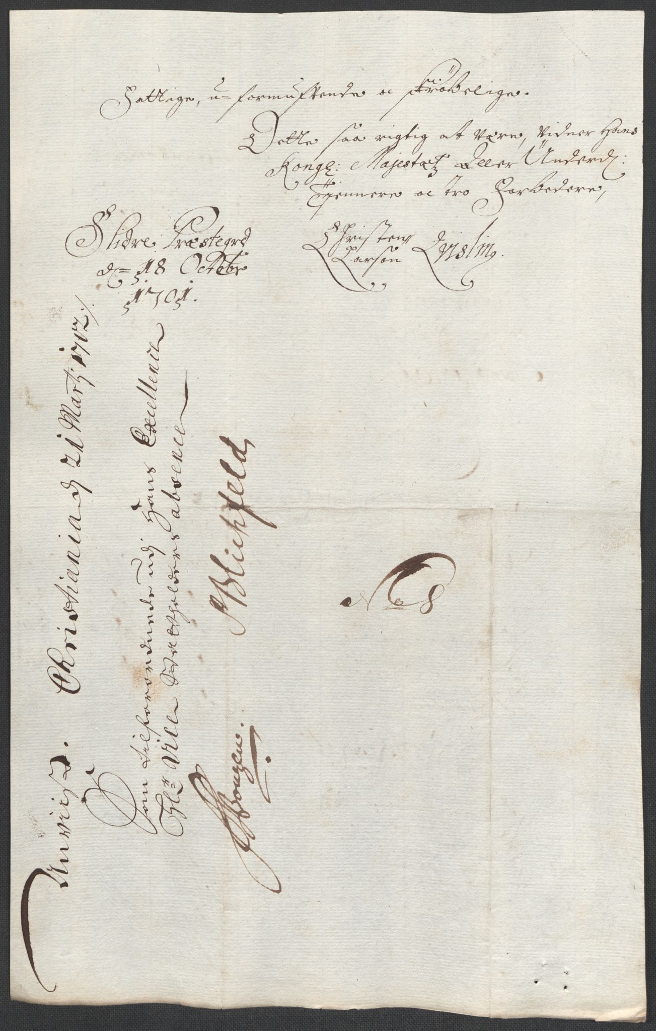 Rentekammeret inntil 1814, Reviderte regnskaper, Fogderegnskap, AV/RA-EA-4092/R18/L1299: Fogderegnskap Hadeland, Toten og Valdres, 1701, p. 345