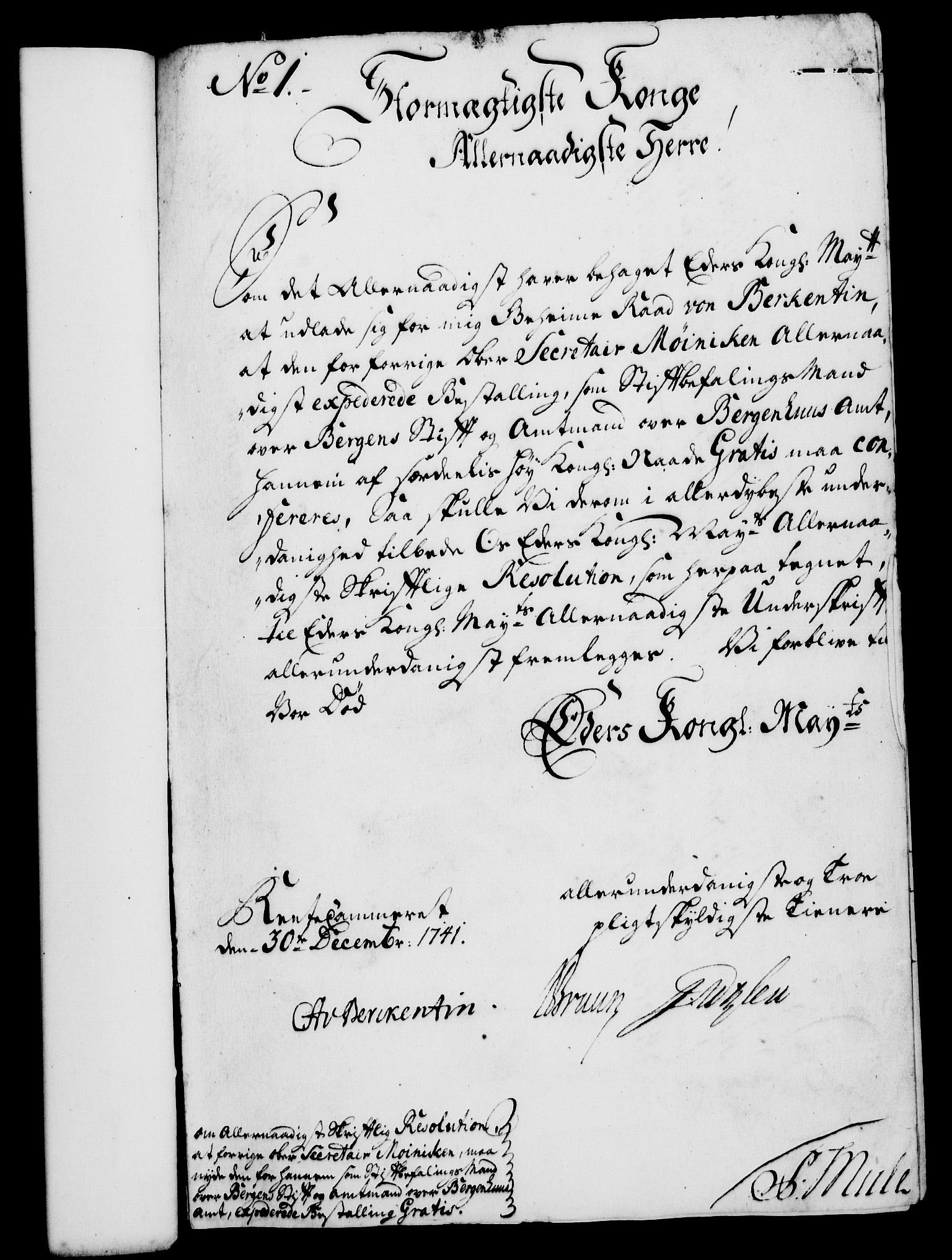 Rentekammeret, Kammerkanselliet, RA/EA-3111/G/Gf/Gfa/L0025: Norsk relasjons- og resolusjonsprotokoll (merket RK 52.25), 1742, p. 29