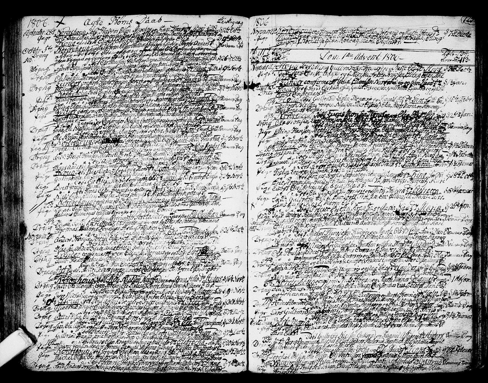 Norderhov kirkebøker, SAKO/A-237/F/Fa/L0006: Parish register (official) no. 6, 1789-1811, p. 125