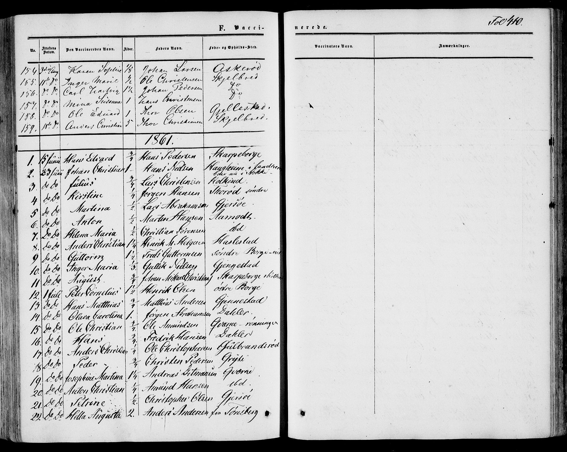 Stokke kirkebøker, SAKO/A-320/F/Fa/L0008: Parish register (official) no. I 8, 1858-1871, p. 410