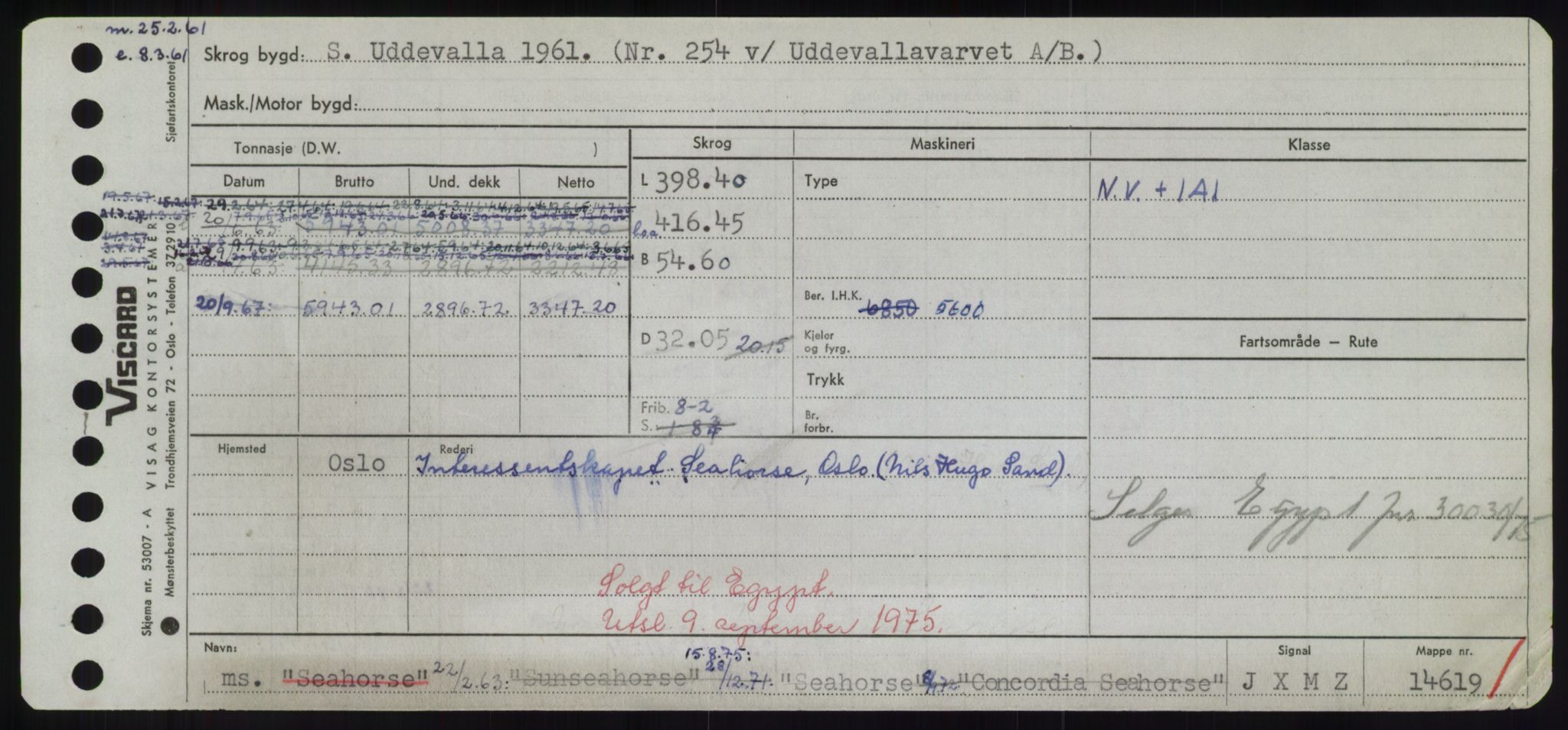 Sjøfartsdirektoratet med forløpere, Skipsmålingen, RA/S-1627/H/Hd/L0032: Fartøy, San-Seve, p. 357