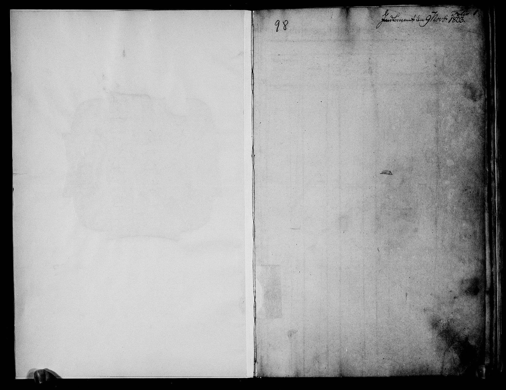 Rentekammeret inntil 1814, Realistisk ordnet avdeling, AV/RA-EA-4070/N/Ne/Nea/L0098: Jæren og Dalane fogderi. Kommisjonsprotokoll for Jæren, 1803, p. 3