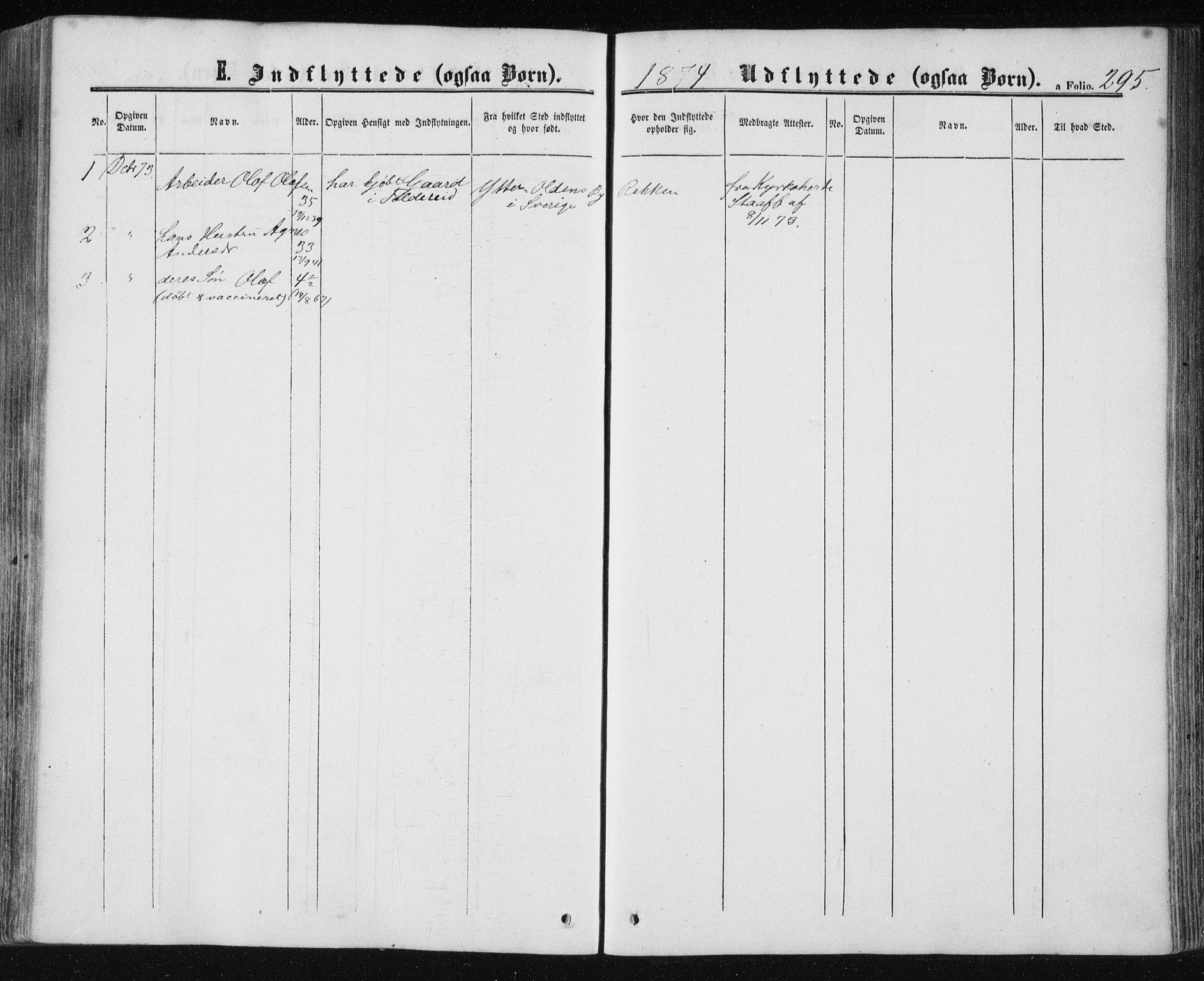 Ministerialprotokoller, klokkerbøker og fødselsregistre - Nord-Trøndelag, SAT/A-1458/780/L0641: Parish register (official) no. 780A06, 1857-1874, p. 295