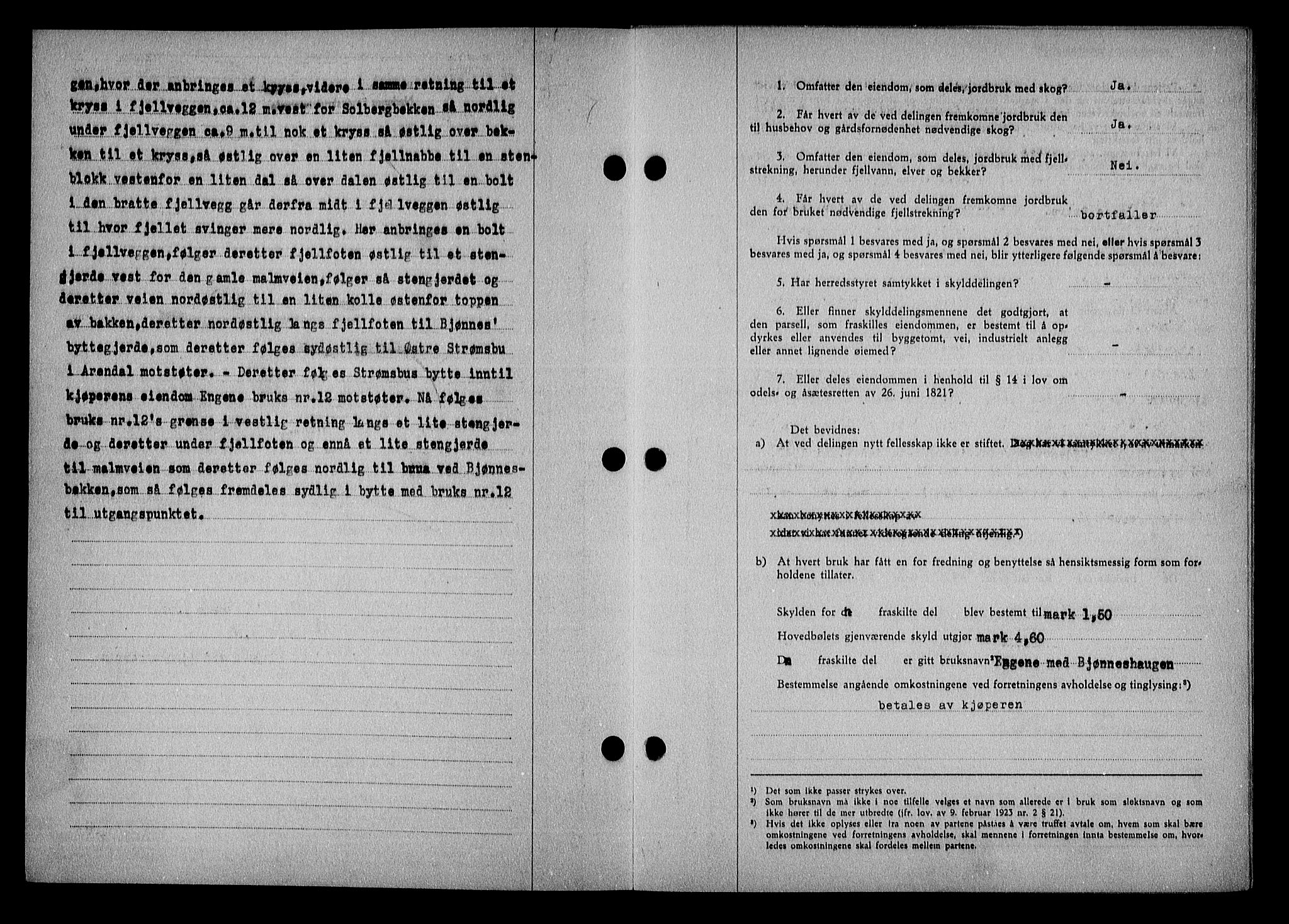 Nedenes sorenskriveri, AV/SAK-1221-0006/G/Gb/Gba/L0049: Mortgage book no. A-III, 1941-1942, Diary no: : 502/1942