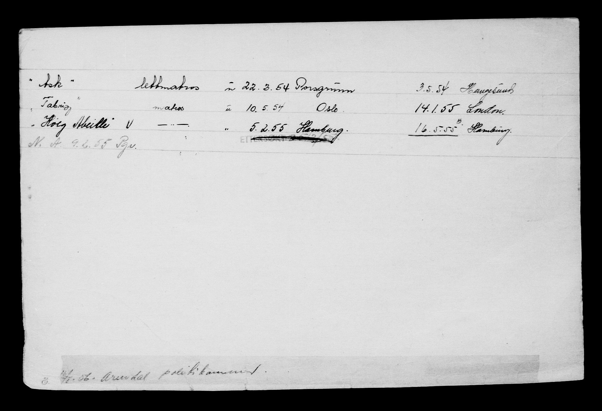 Direktoratet for sjømenn, RA/S-3545/G/Gb/L0163: Hovedkort, 1918, p. 440
