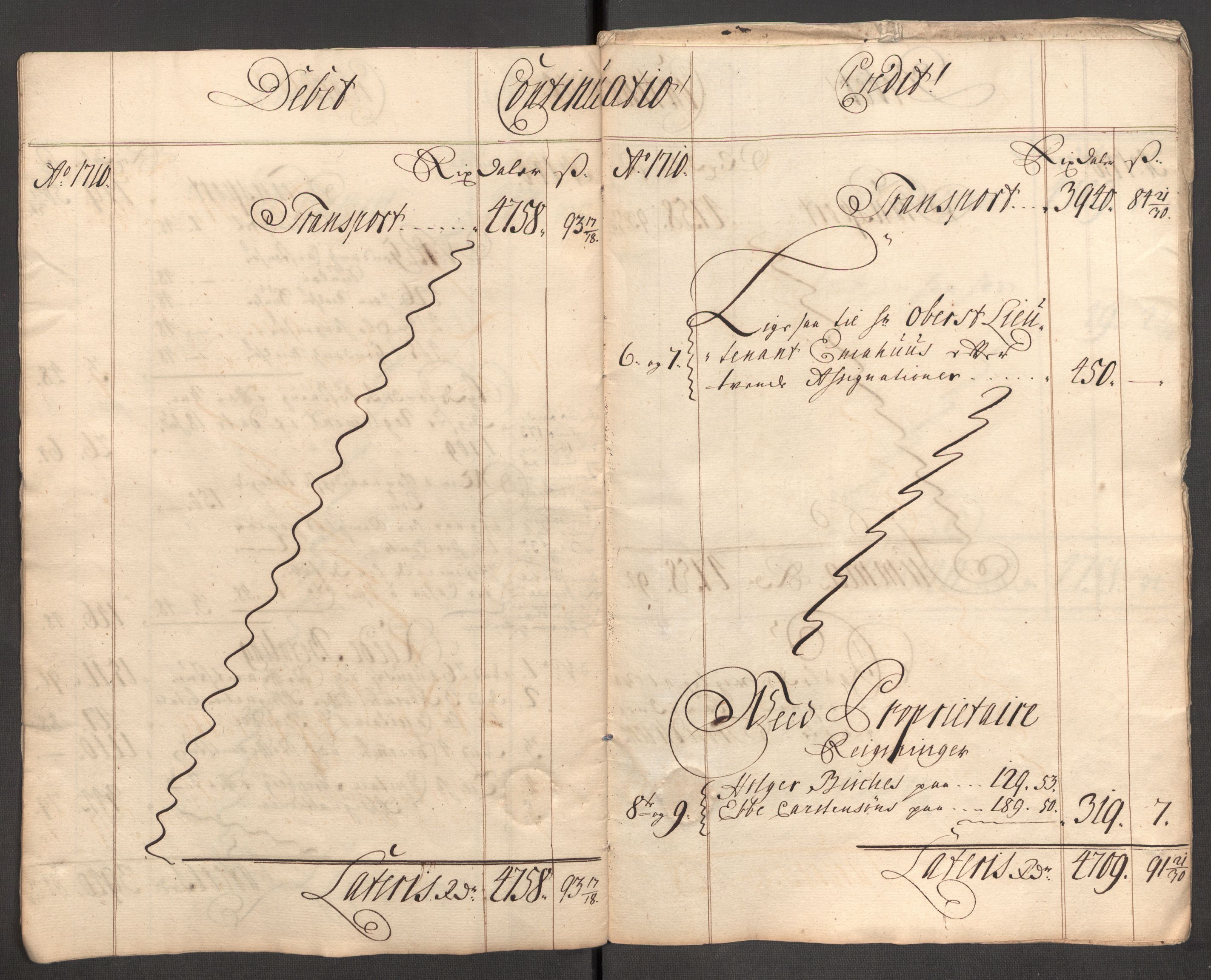 Rentekammeret inntil 1814, Reviderte regnskaper, Fogderegnskap, AV/RA-EA-4092/R57/L3859: Fogderegnskap Fosen, 1710, p. 11