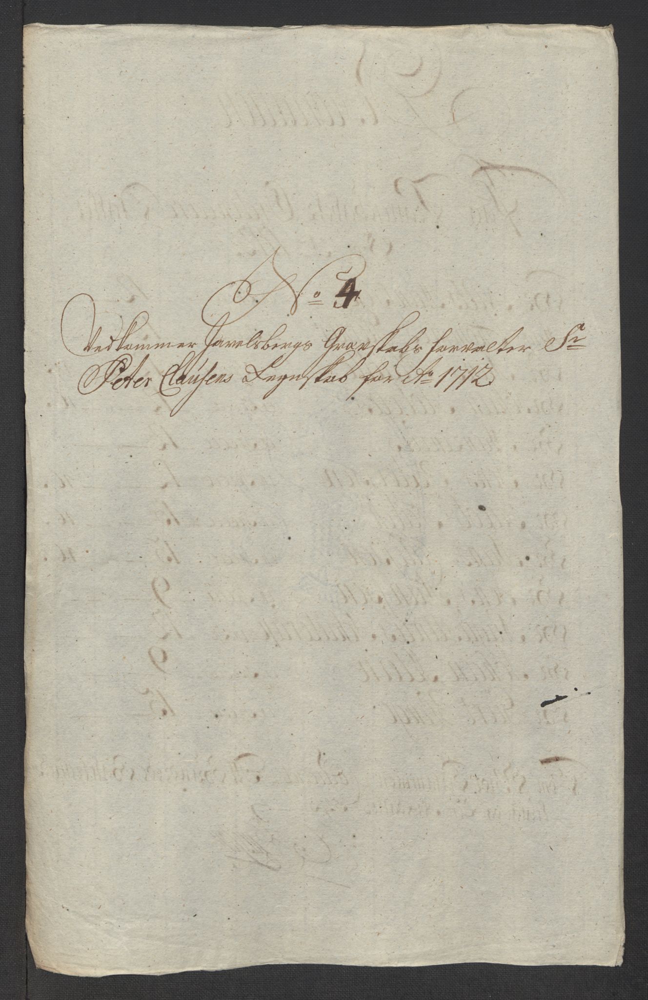 Rentekammeret inntil 1814, Reviderte regnskaper, Fogderegnskap, AV/RA-EA-4092/R32/L1877: Fogderegnskap Jarlsberg grevskap, 1712, p. 135