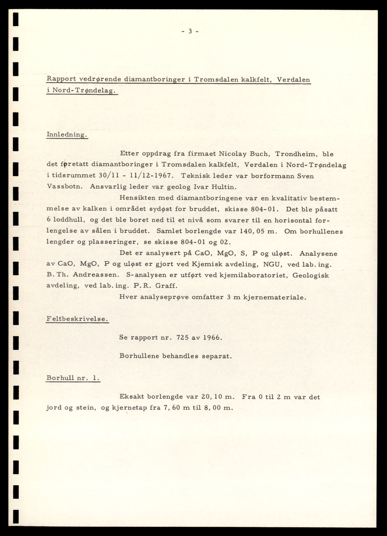 Direktoratet for mineralforvaltning , AV/SAT-A-1562/F/L0433: Rapporter, 1912-1986, p. 84