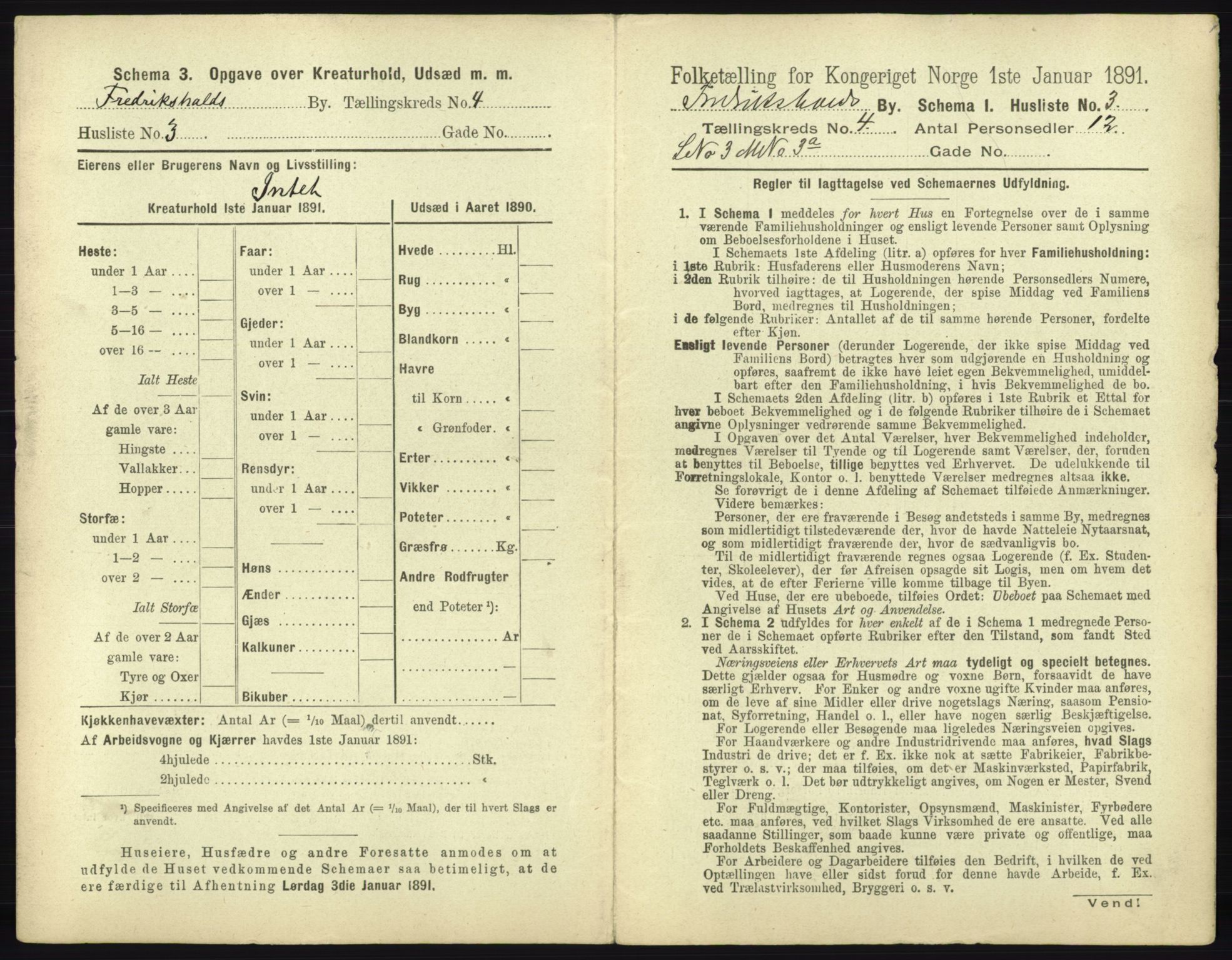 RA, 1891 census for 0101 Fredrikshald, 1891, p. 362