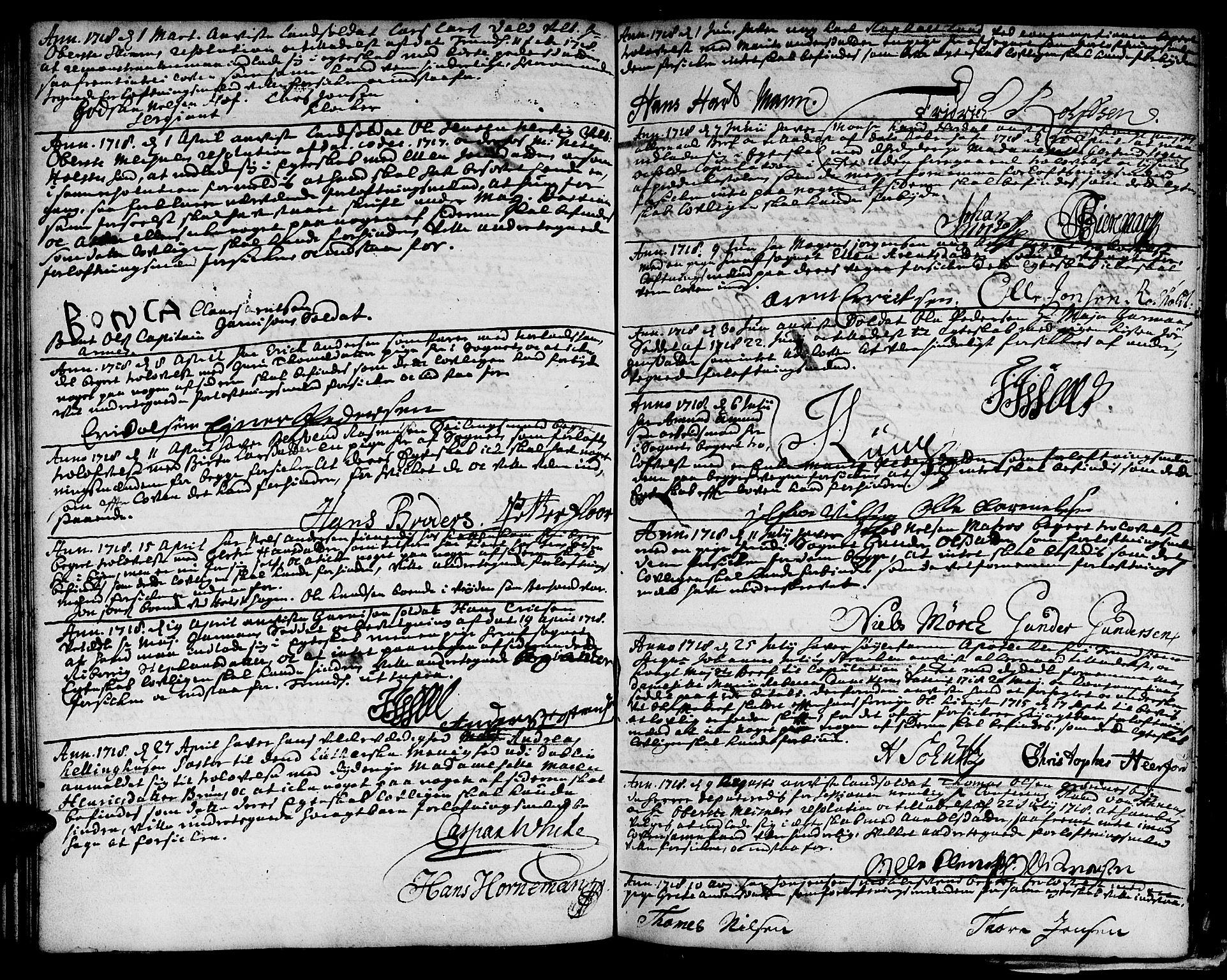 Ministerialprotokoller, klokkerbøker og fødselsregistre - Sør-Trøndelag, SAT/A-1456/601/L0033: Parish register (official) no. 601A01, 1679-1728