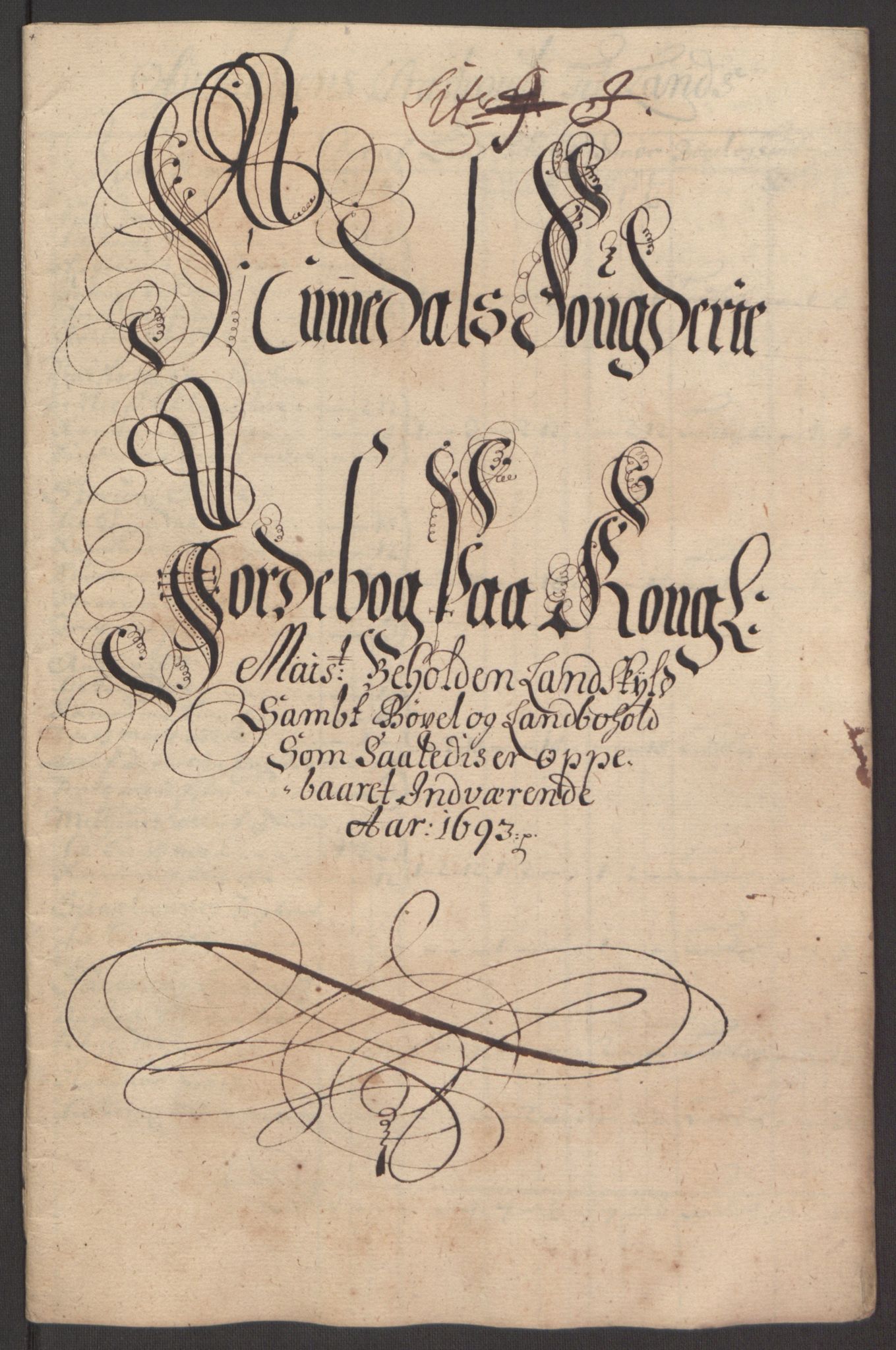 Rentekammeret inntil 1814, Reviderte regnskaper, Fogderegnskap, RA/EA-4092/R64/L4424: Fogderegnskap Namdal, 1692-1695, p. 286