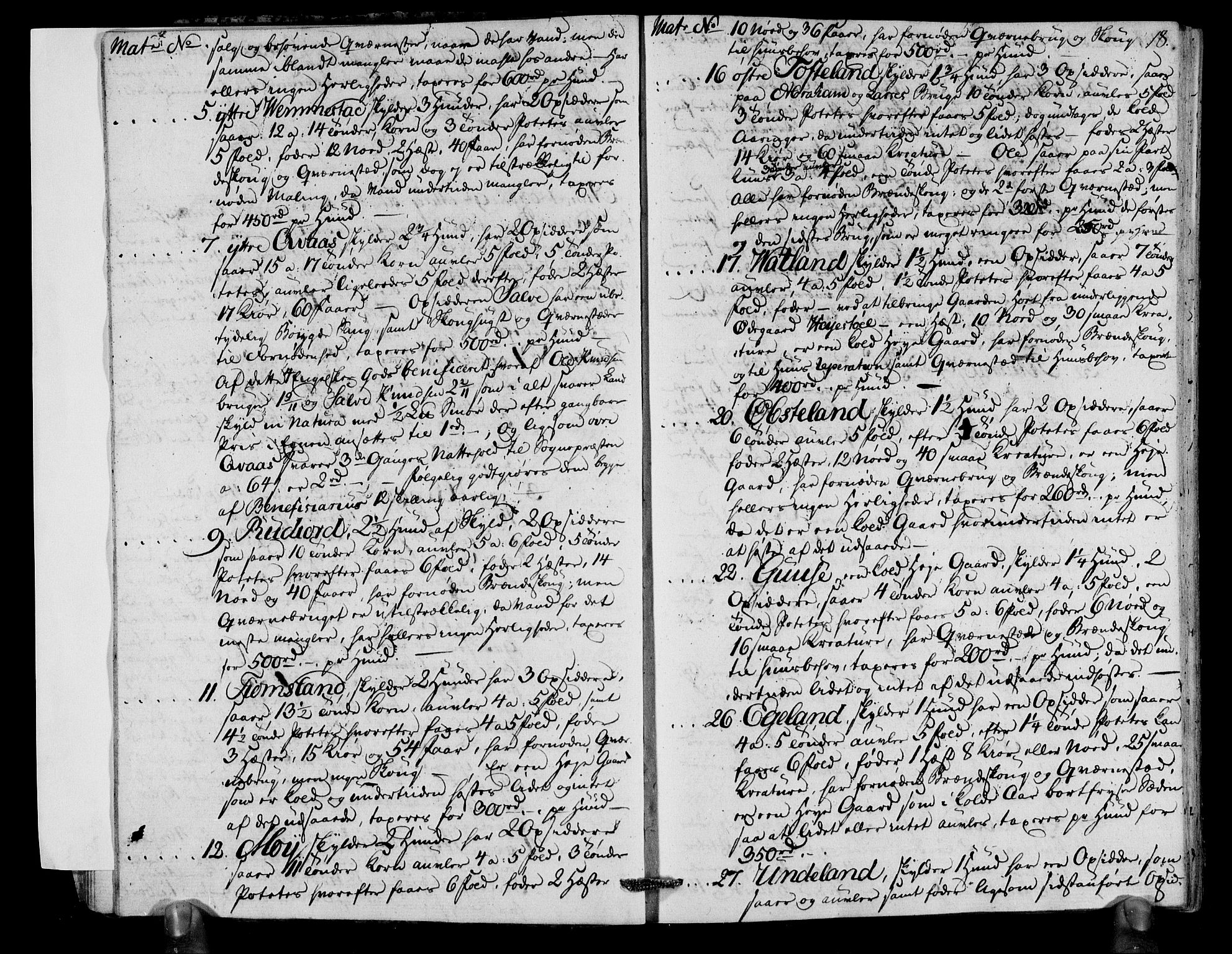 Rentekammeret inntil 1814, Realistisk ordnet avdeling, RA/EA-4070/N/Ne/Nea/L0091: Lista fogderi. Deliberasjonsprotokoll, 1803, p. 20