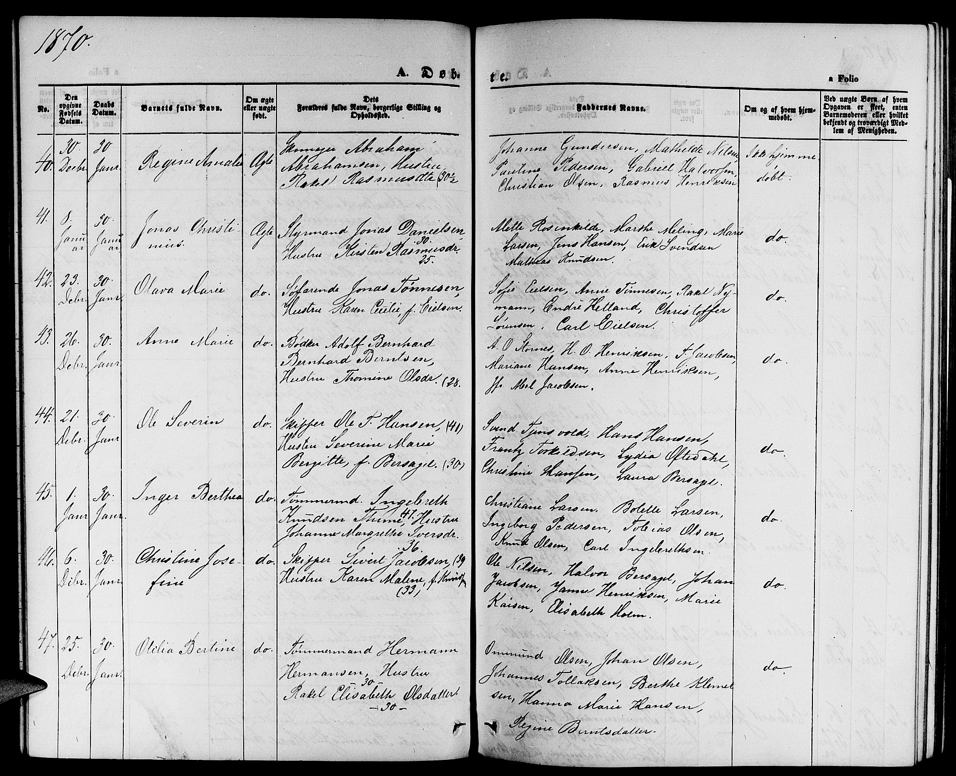 St. Petri sokneprestkontor, AV/SAST-A-101813/001/30/30BB/L0001: Parish register (copy) no. B 1, 1865-1878