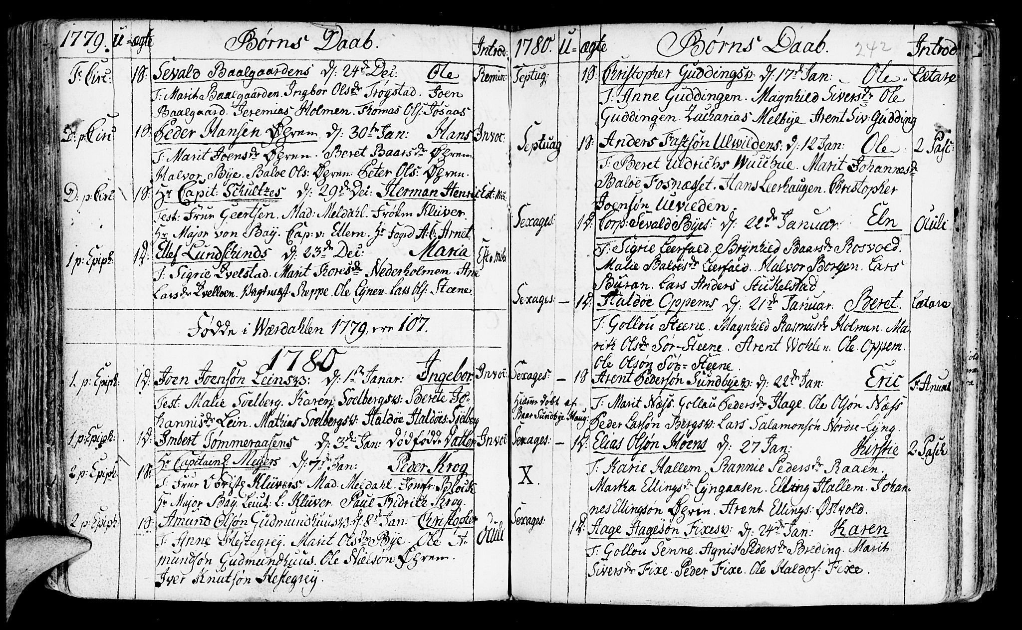 Ministerialprotokoller, klokkerbøker og fødselsregistre - Nord-Trøndelag, SAT/A-1458/723/L0231: Parish register (official) no. 723A02, 1748-1780, p. 242