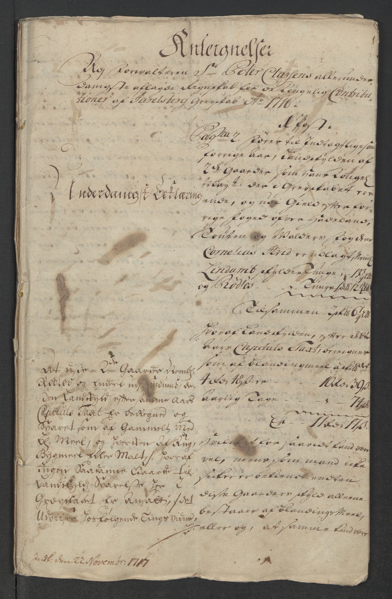 Rentekammeret inntil 1814, Reviderte regnskaper, Fogderegnskap, AV/RA-EA-4092/R32/L1880: Fogderegnskap Jarlsberg grevskap, 1716, p. 302